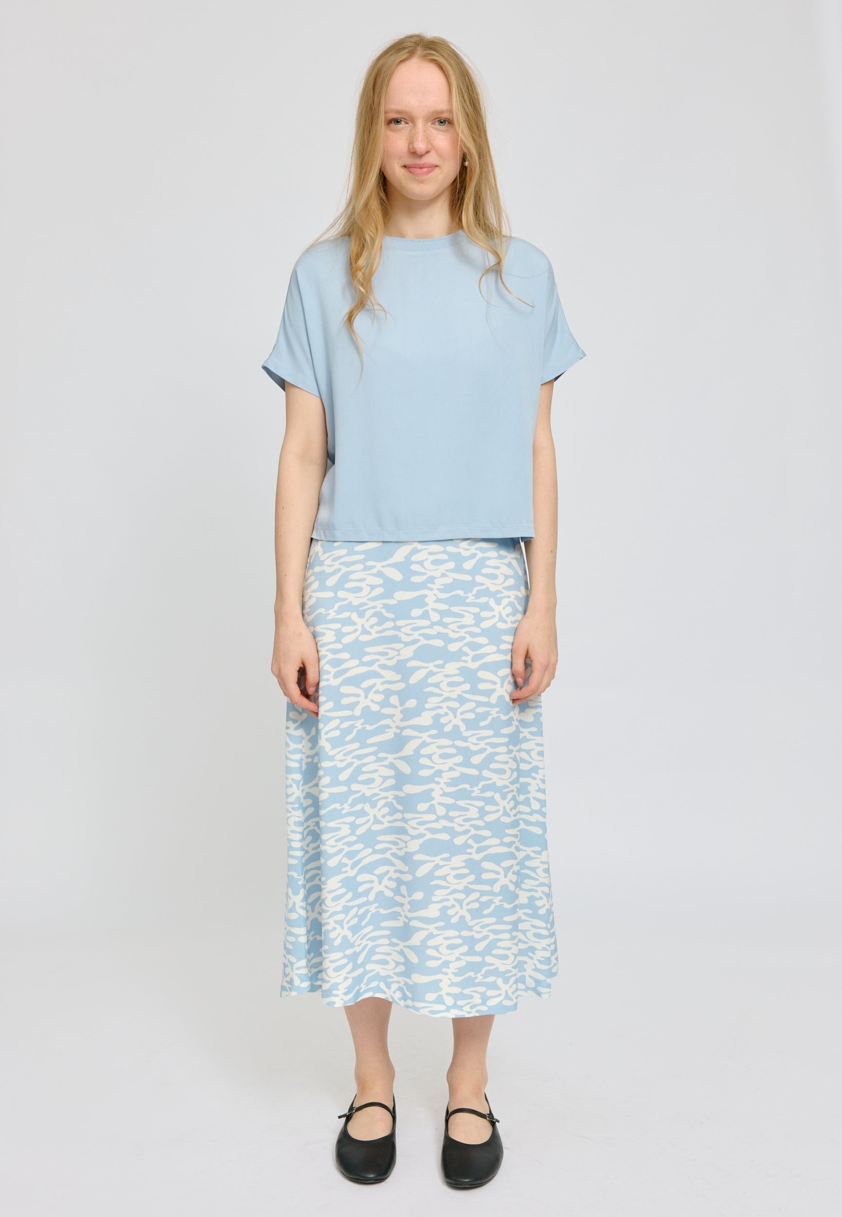 MAZINE Crew Neck Viscose Blouse Freizeitshirts /-blusen MAZINE