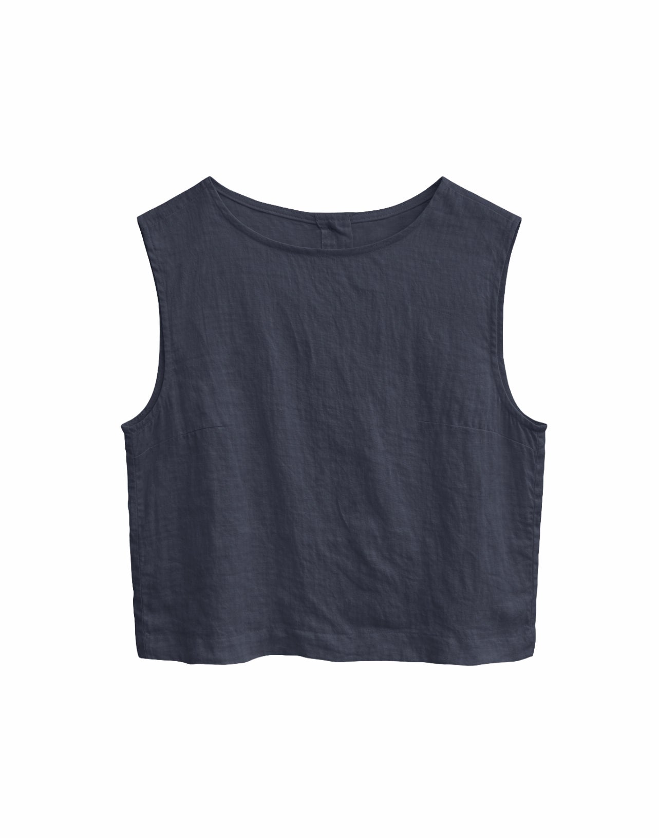 MAZINE Linen Top Freizeitshirts /-blusen MAZINE ink blue XS