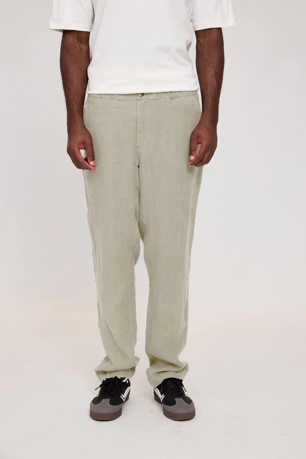 MAZINE Regular Linen Pants Freizeithosen MAZINE SEAGRASS M