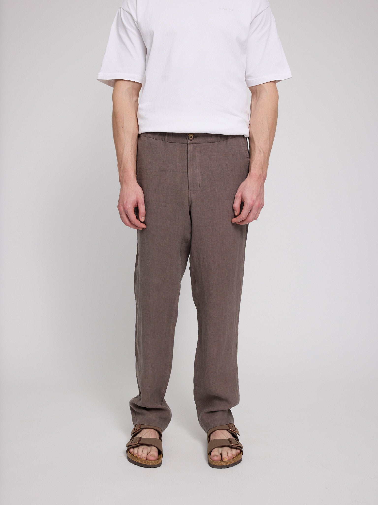 MAZINE Regular Linen Pants Freizeithosen MAZINE