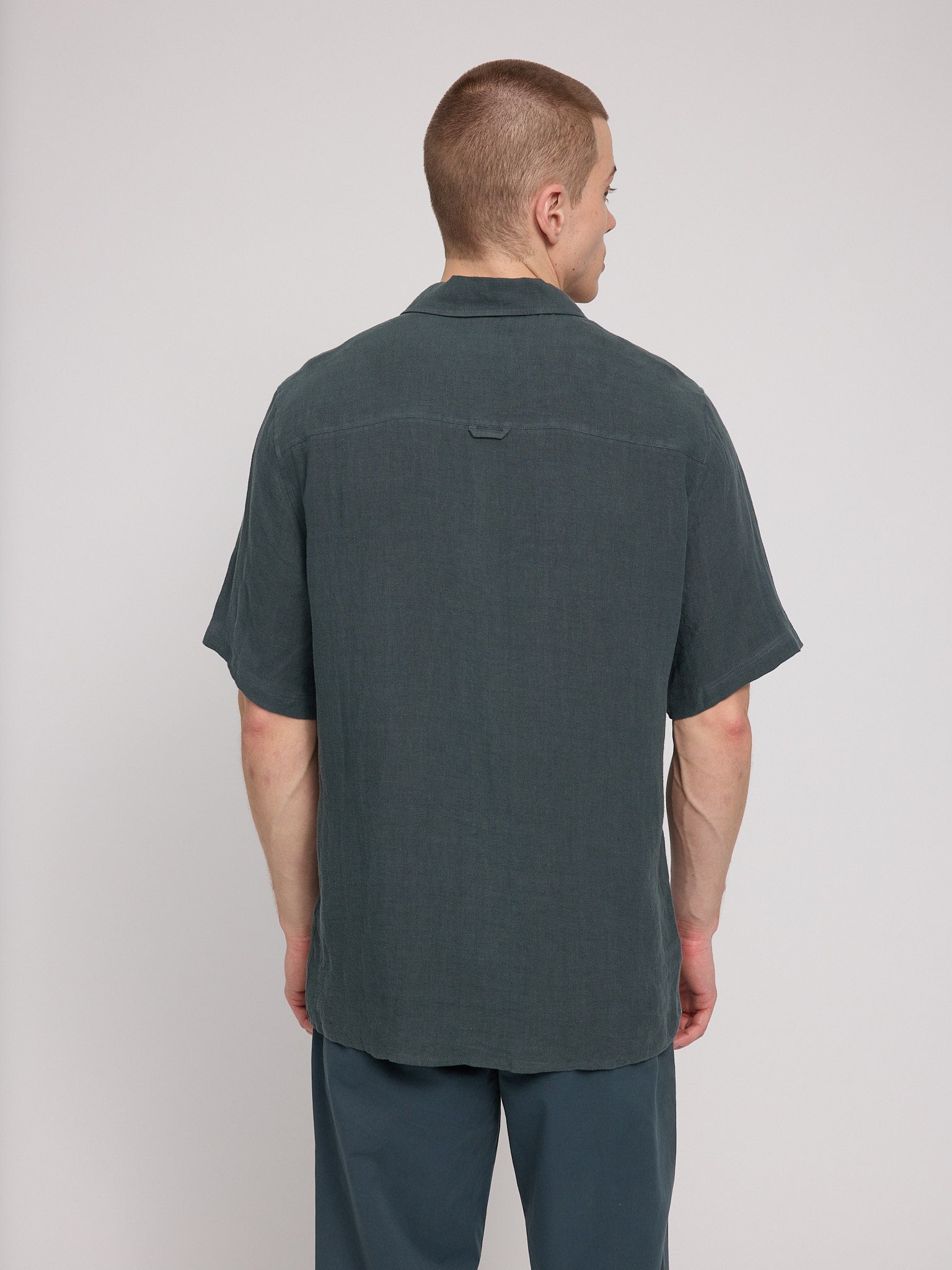 MAZINE Shortsleeve Linen Shirt Freizeitshirts /-hemden MAZINE