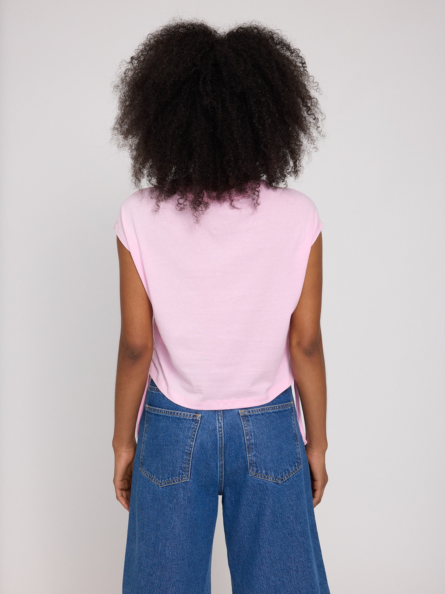 MAZINE Tie Detail T-Shirt Freizeitshirts /-blusen MAZINE