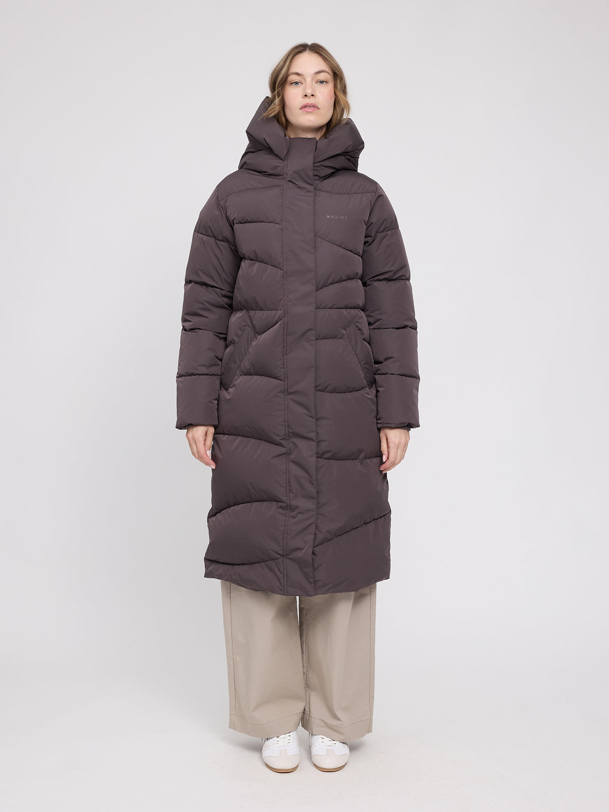 MAZINE Waves Quilt Puffer Coat Freizeitjacken MAZINE