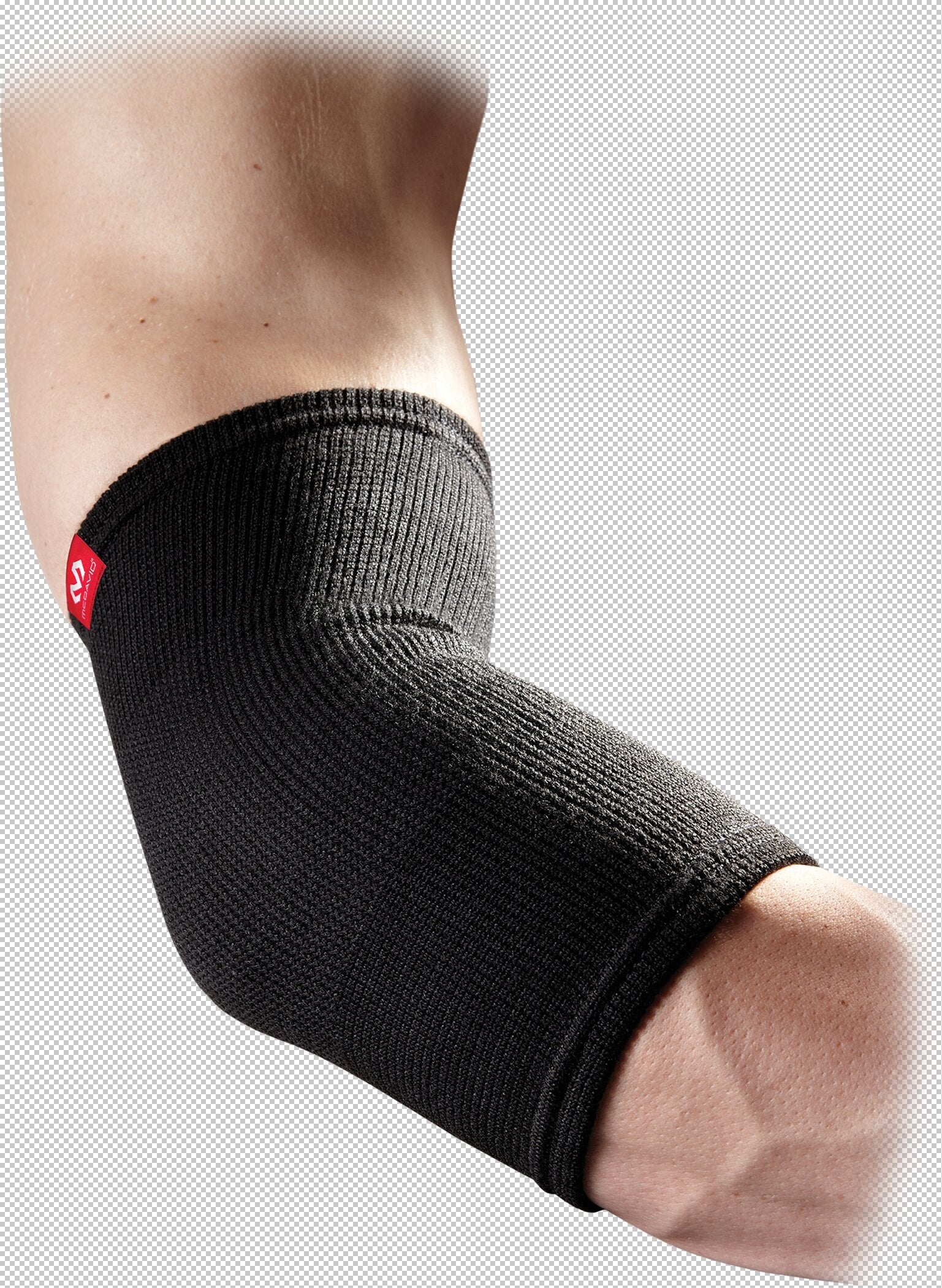 MCDAVID KNIEBANDAGE, ELASTISCH Fitness Kleingeräte & Zubehör MCDAVID B SCHWARZ S