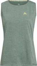 McKINLEY Da.-Top Hunu sls W Wandershirts /-hemden McKINLEY 905 MELANGE/GREEN SM 36