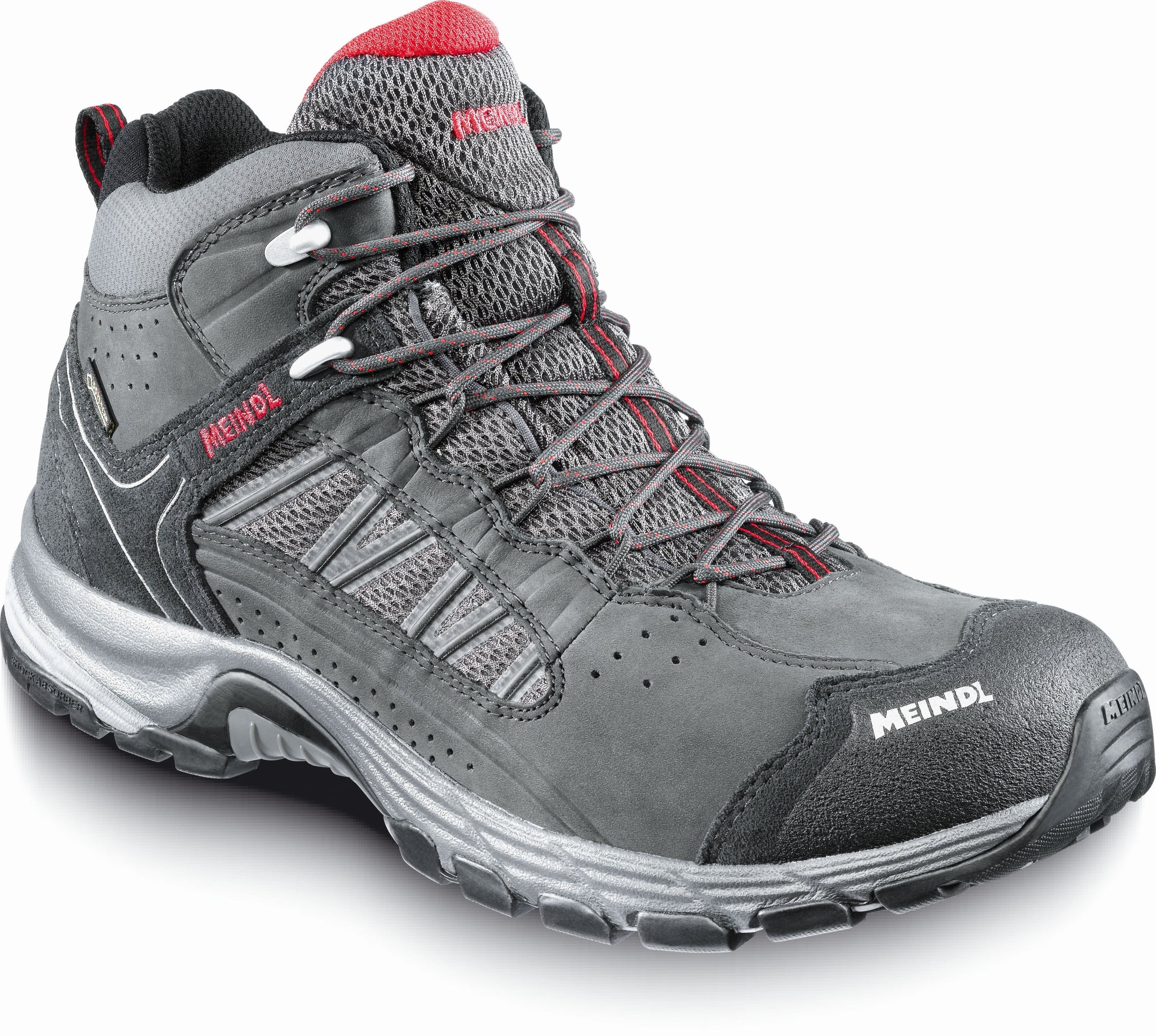MEINDL Journey Mid GTX Trekkingschuhe MEINDL anthrazit/rot 41.5