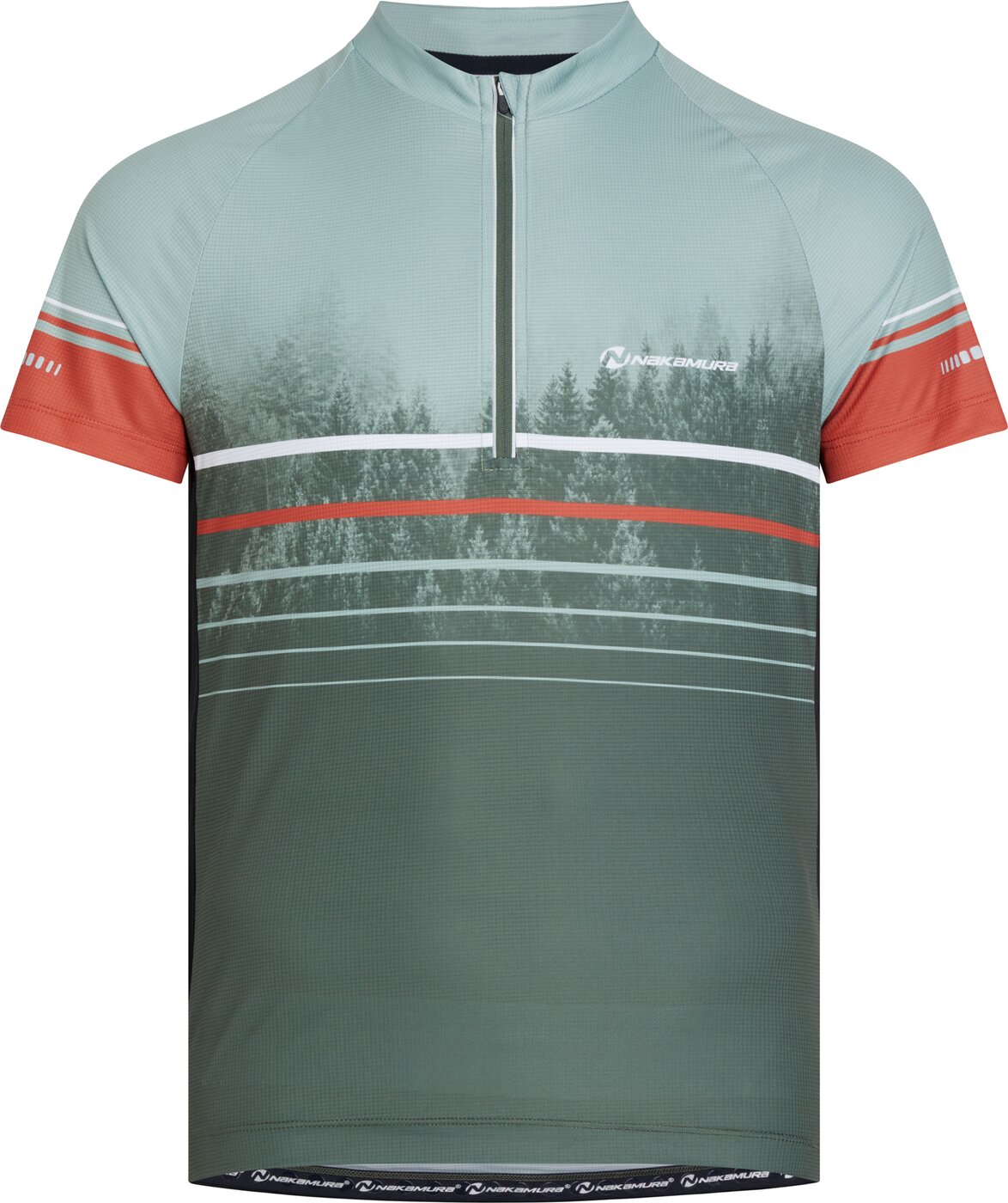 NAKAMURA He.-Fahrrad-Trikot Tibo M Fahrradtrikots NAKAMURA BLUEDARK/ANTHRACITE/ S