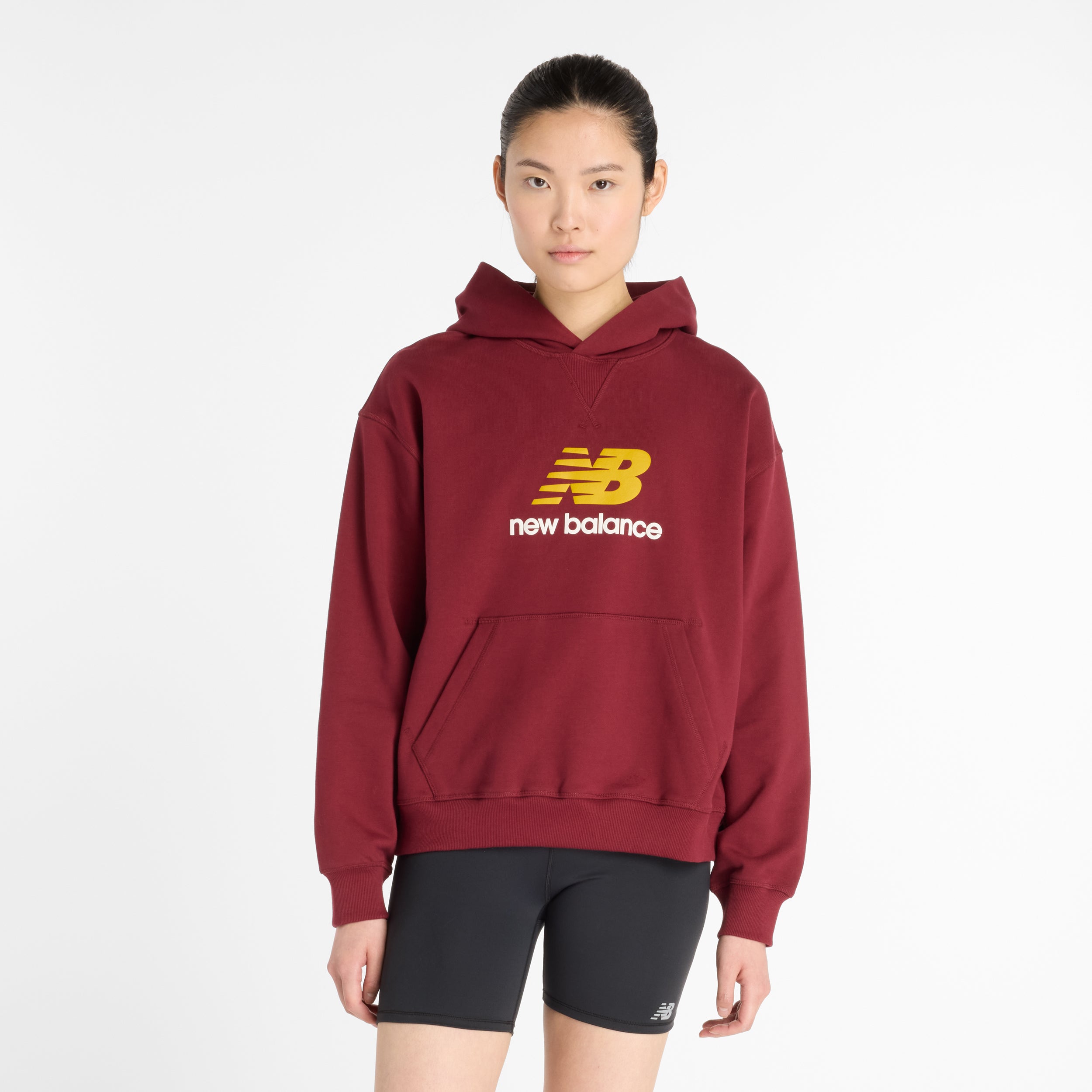 NEW BALANCE Athletics French Terry Logo Hoodie Freizeitpullover NEW BALANCE