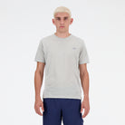 NEW BALANCE Mens Running SS Top Laufshirts NEW BALANCE AthlGrey AG S