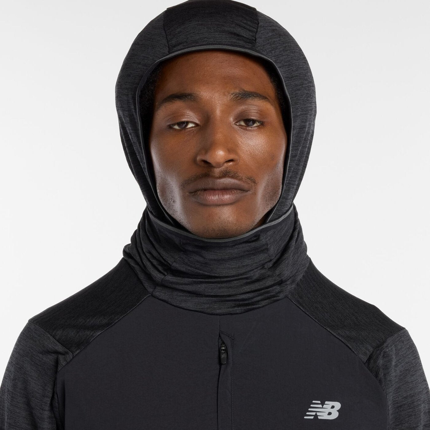 NEW BALANCE Heat Grid Balaclava Hoodie Fußballoberteile NEW BALANCE
