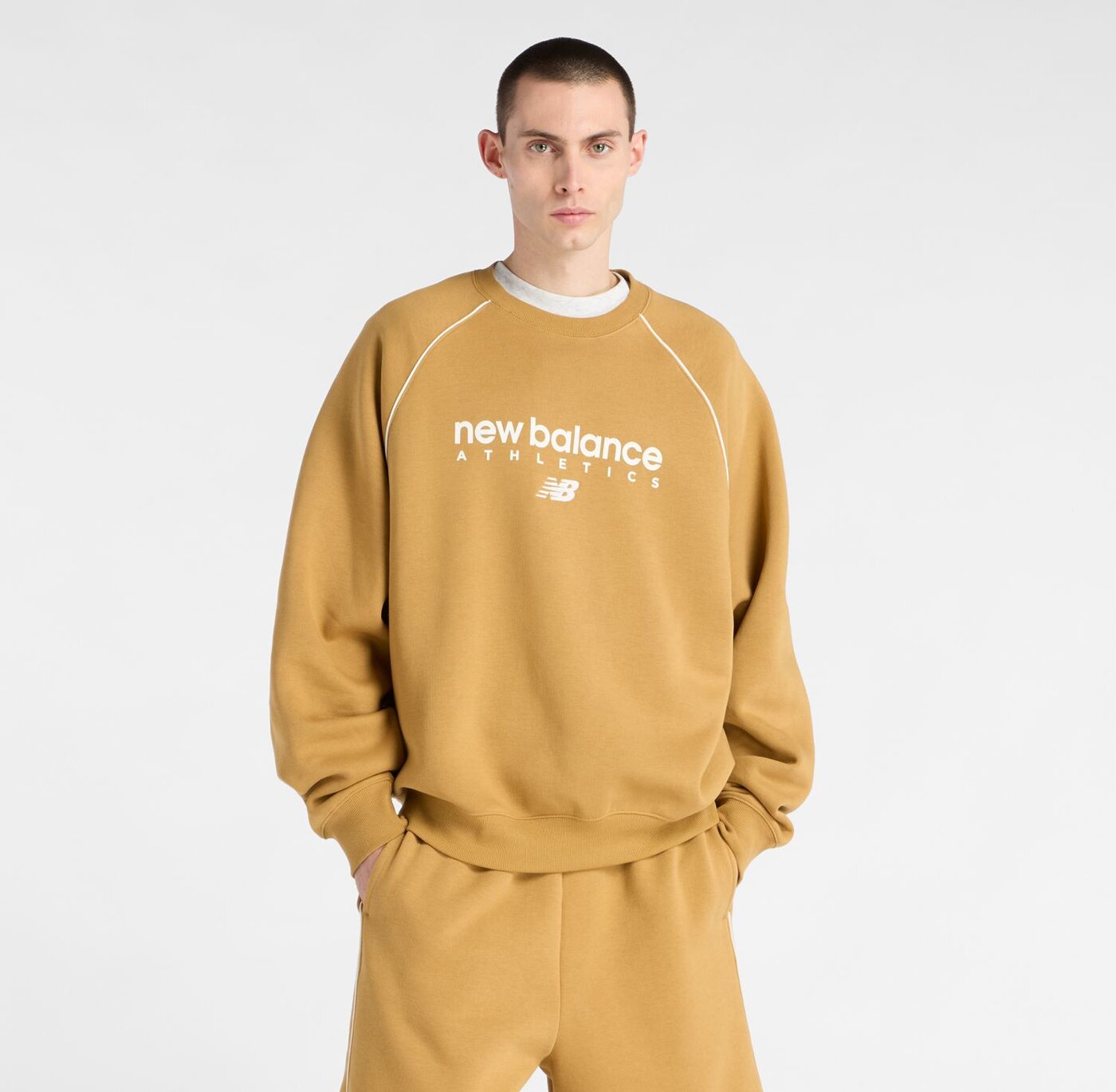 NEW BALANCE Mens Lifestyle Hoodie Fußballoberteile NEW BALANCE Black S