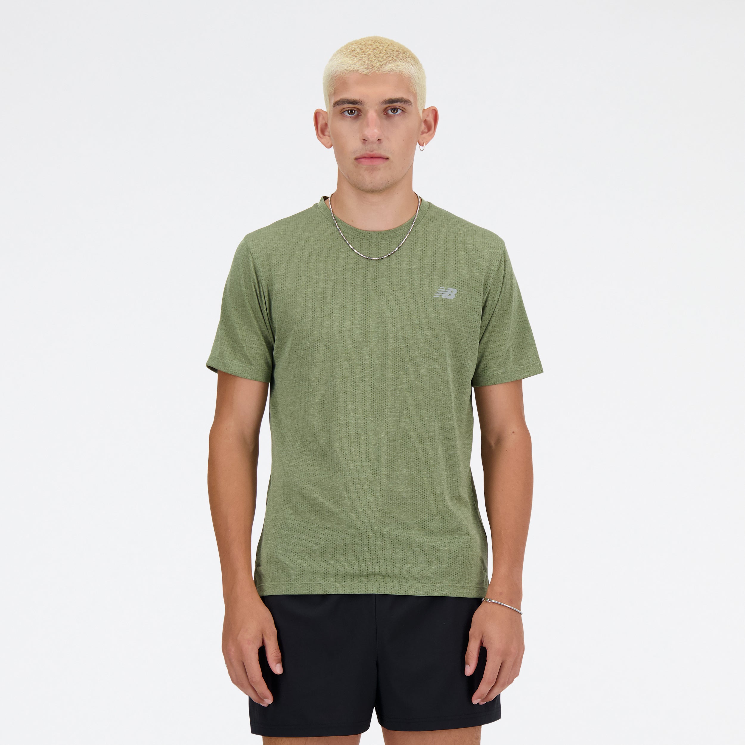 NEW BALANCE Mens Running SS Top Laufshirts NEW BALANCE