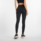 NEW BALANCE NB Sleek High Rise Legging 27" Black BK Laufhosen NEW BALANCE