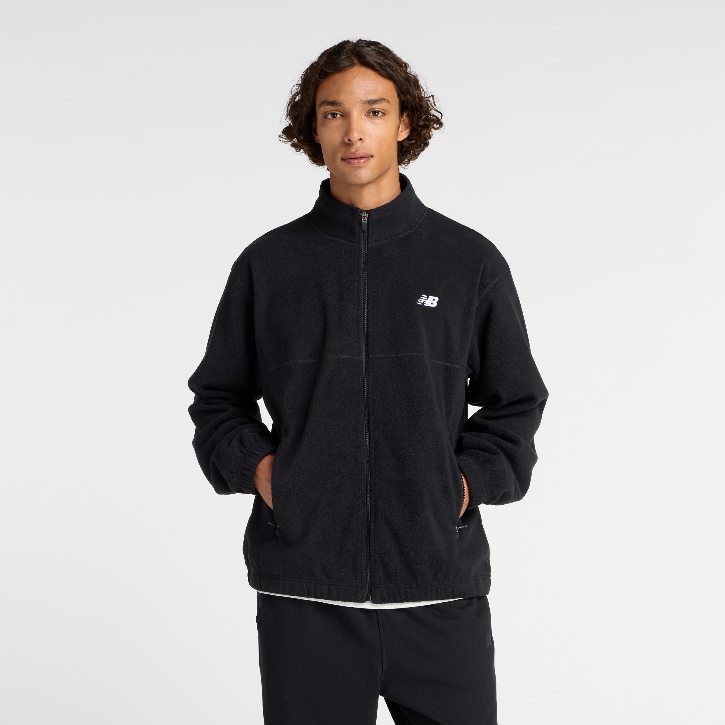 NEW BALANCE Polar Fleece Jacket Freizeitjacken NEW BALANCE BK S