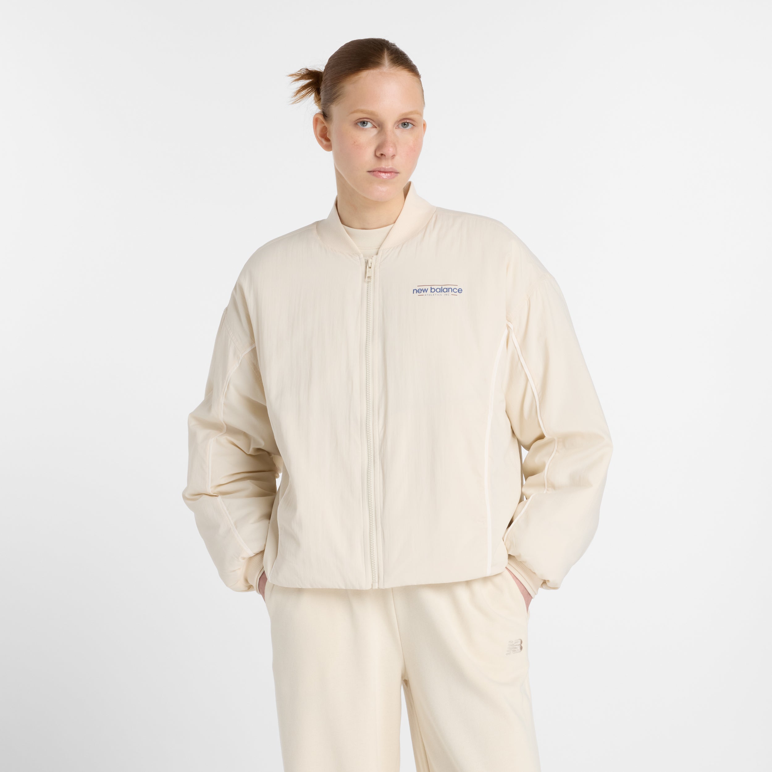 NEW BALANCE Reimagined Woven Bomber Jacket Freizeitjacken NEW BALANCE LIN XS