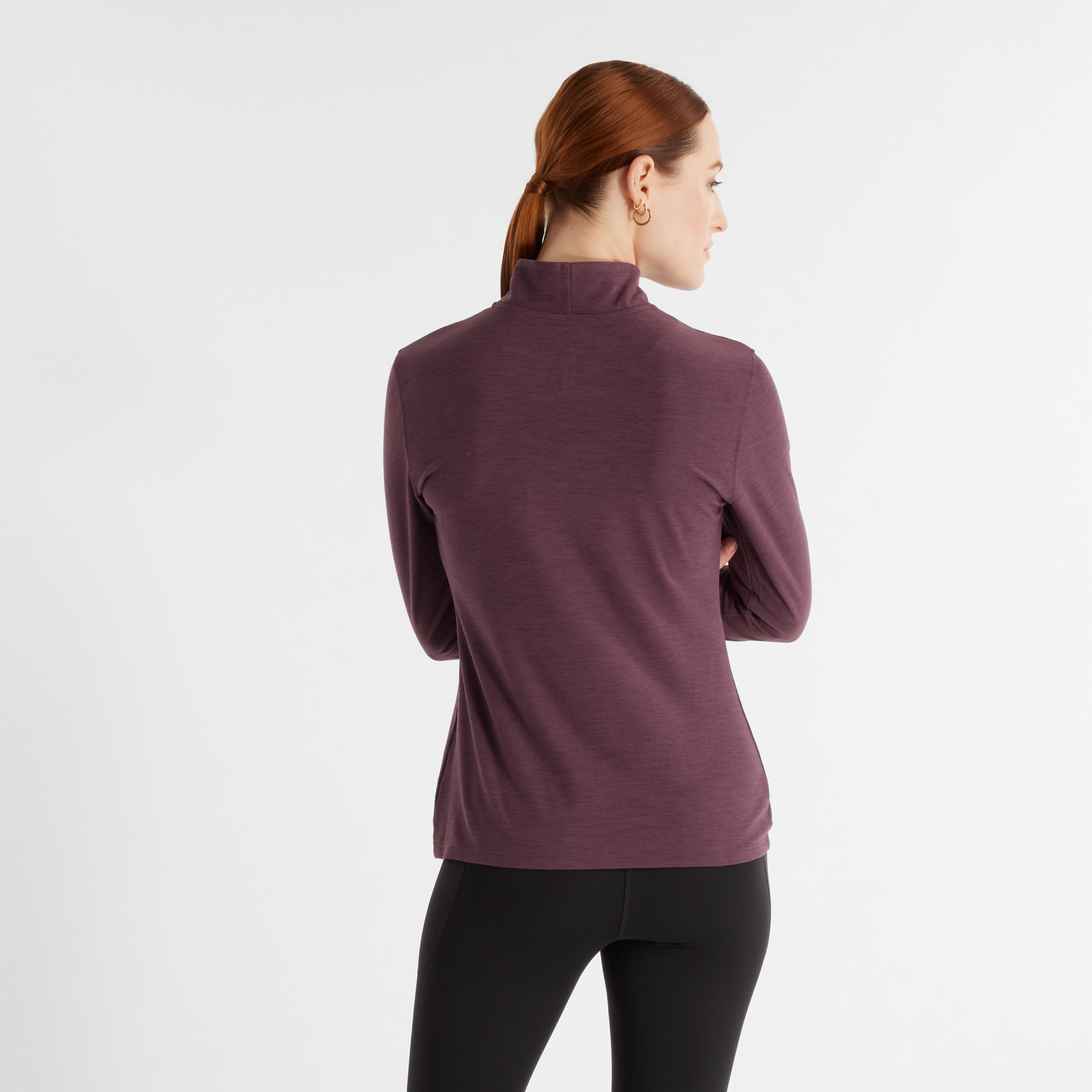 NEW BALANCE Sport Essentials Space Dye Quarter Laufshirts NEW BALANCE