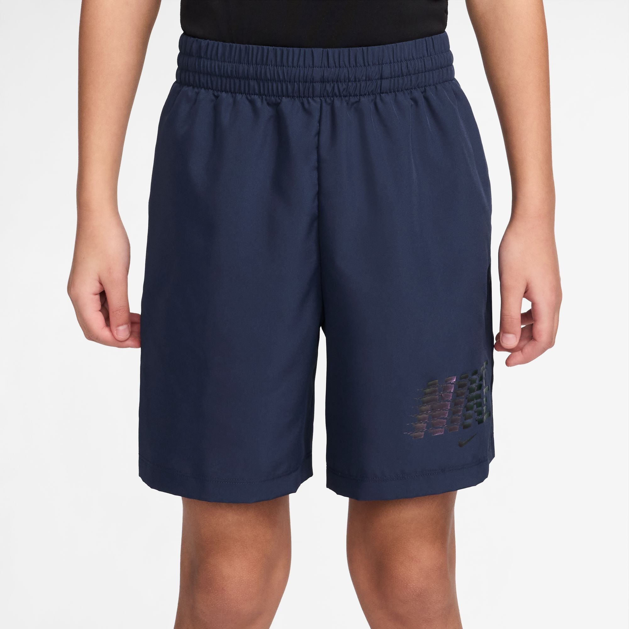 NIKE B NK DF MULTI SHORT WVN BOLD Trainingshosen & Jogginghosen NIKE 410 MIDNIGHT NAVY/MIDNIGHT NAV S
