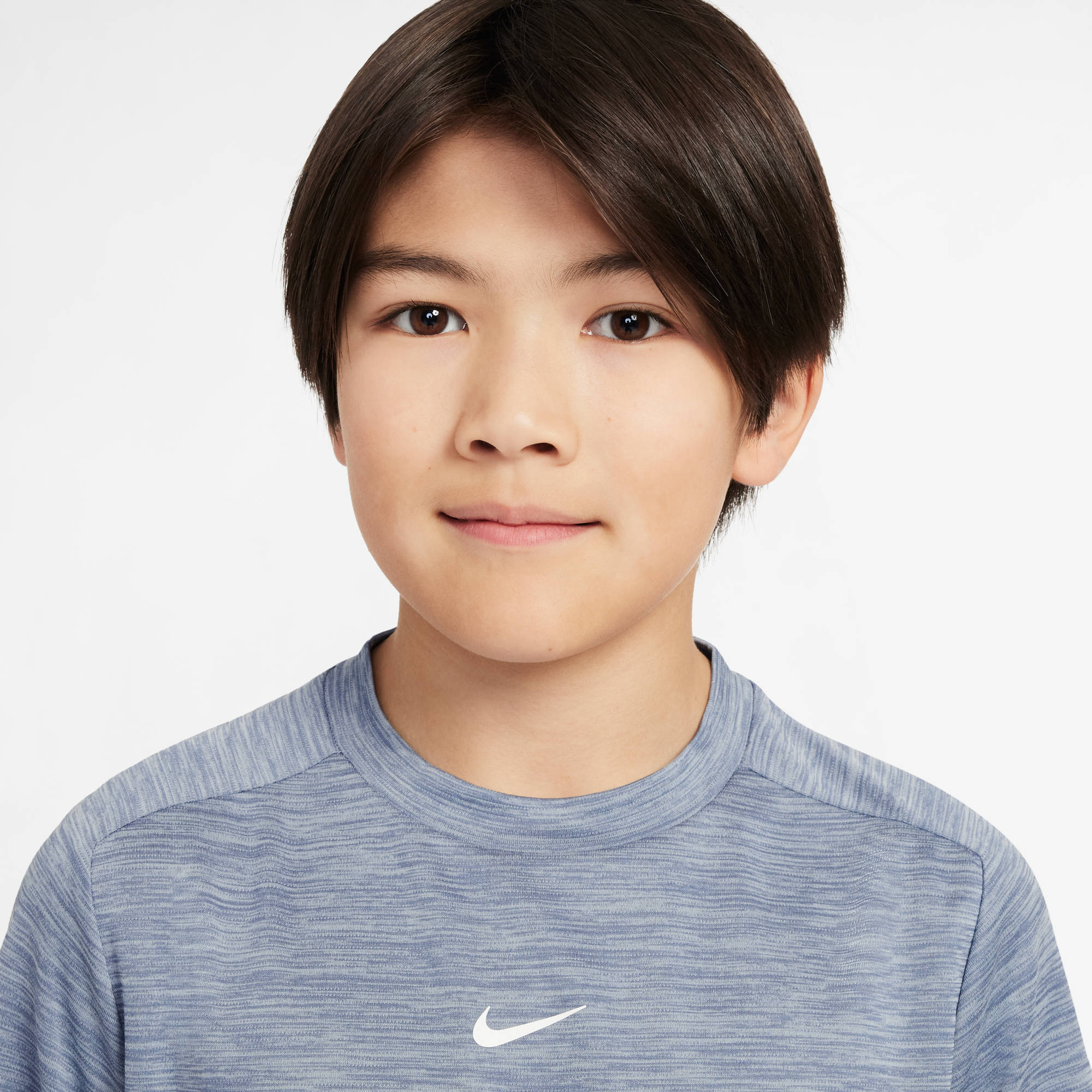 NIKE B NK DF MULTI SS TOP LBR HTHR Freizeitpullover NIKE