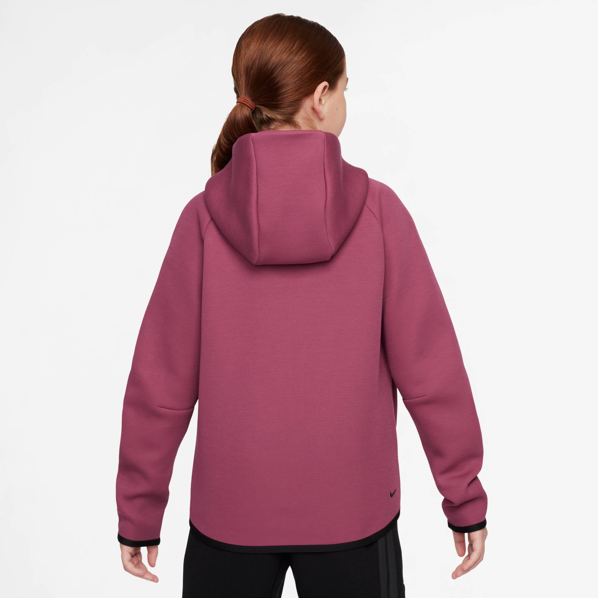 NIKE G NSW TCH FLC HD FZ LS - PD Pullover & Fleece NIKE