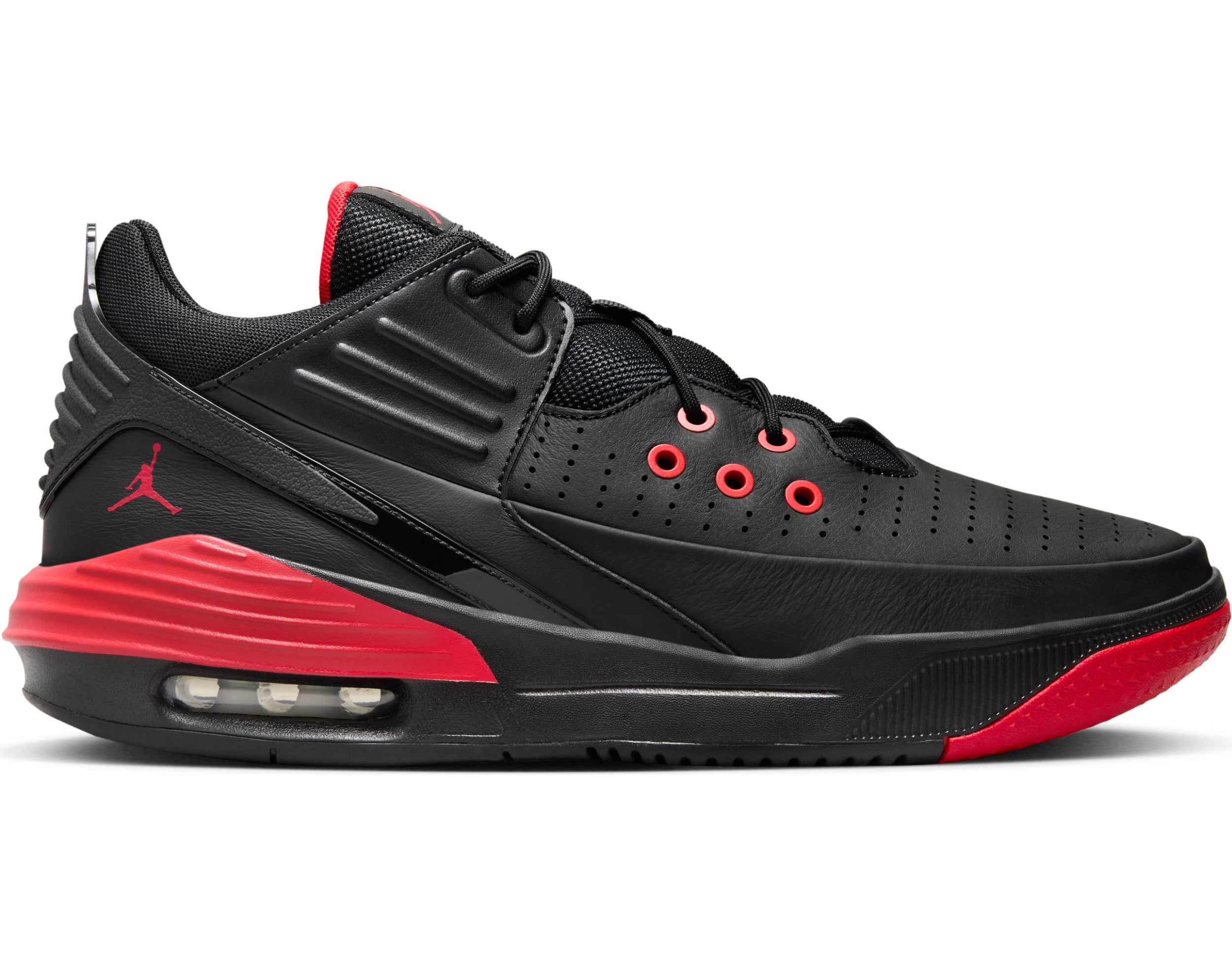 NIKE JORDAN MAX AURA 5 Sneaker NIKE BLACK/UNIVERSITY RED-BLACK 42