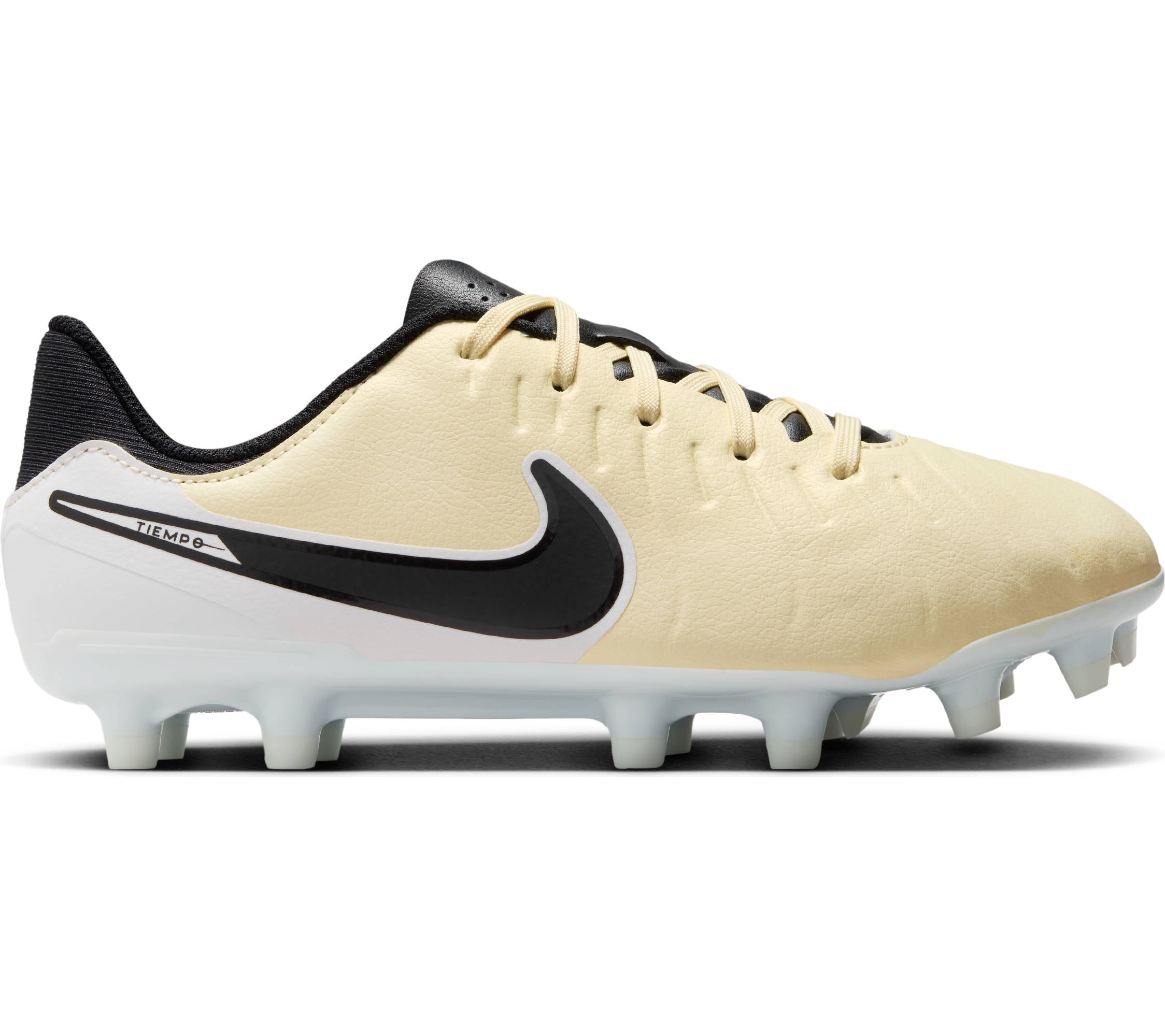 NIKE JR LEGEND 10 ACADEMY FG/MG Naturrasen NIKE LEMONADE/BLACK-MTLC GOLD C 33.5