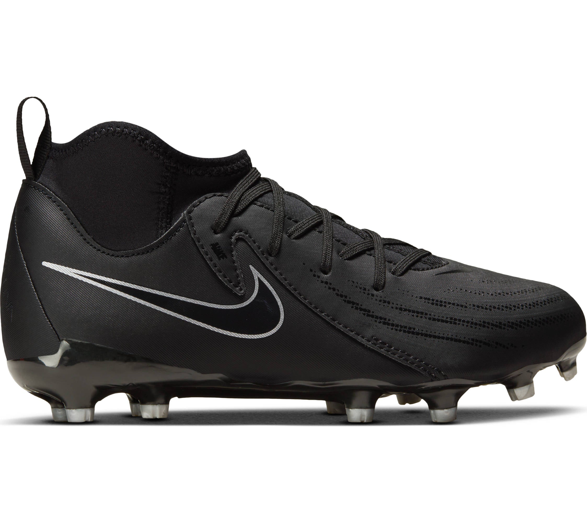 NIKE JR PHANTOM LUNA II ACAD F/MG Naturrasen NIKE BLACK/BLACK 35.5