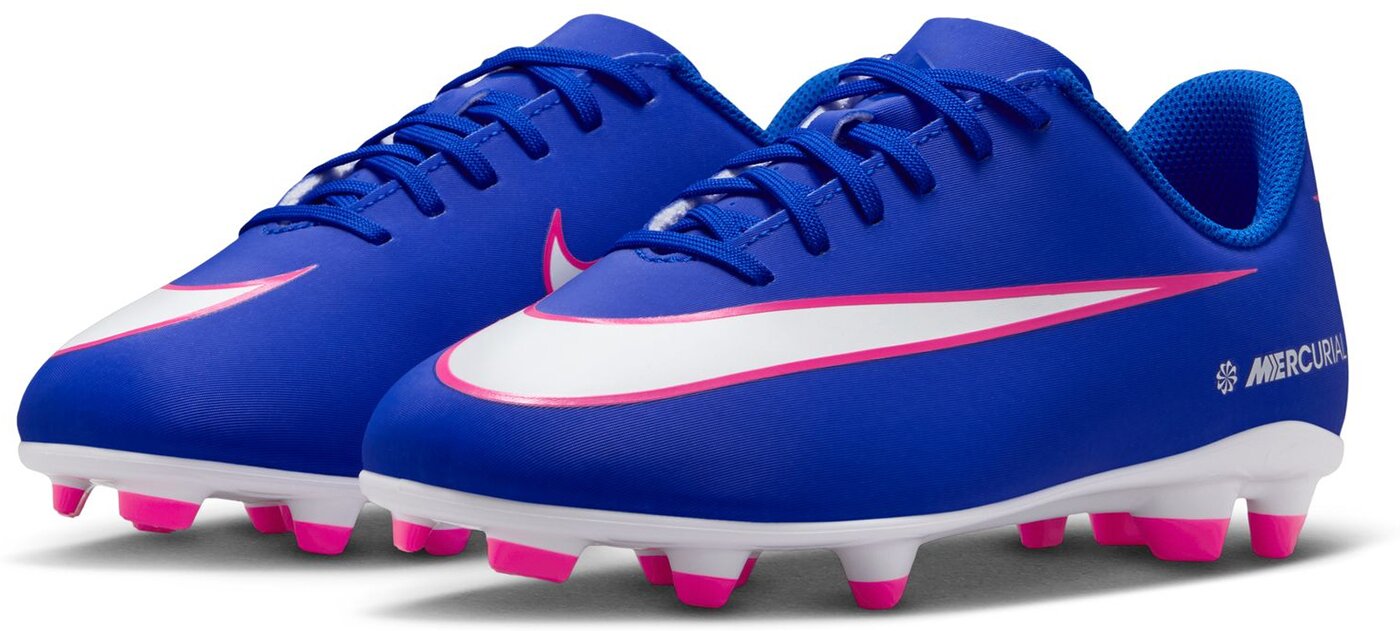 NIKE JR VAPOR 16 CLUB FG/MG 800 EMBER GLOW/AURORA GREEN Naturrasen NIKE