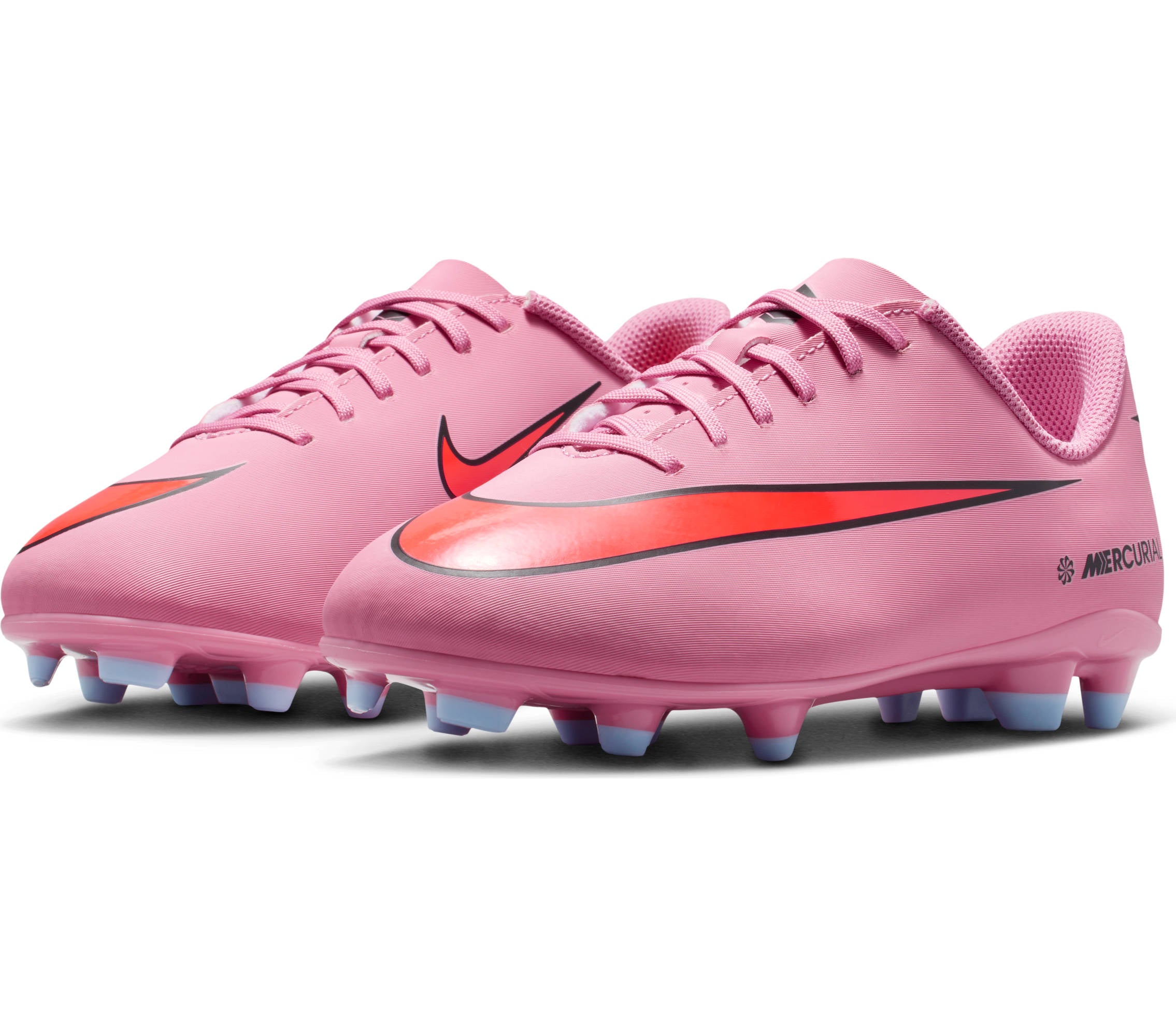 NIKE JR VAPOR 16 CLUB FG/MG 800 EMBER GLOW/AURORA GREEN Naturrasen NIKE