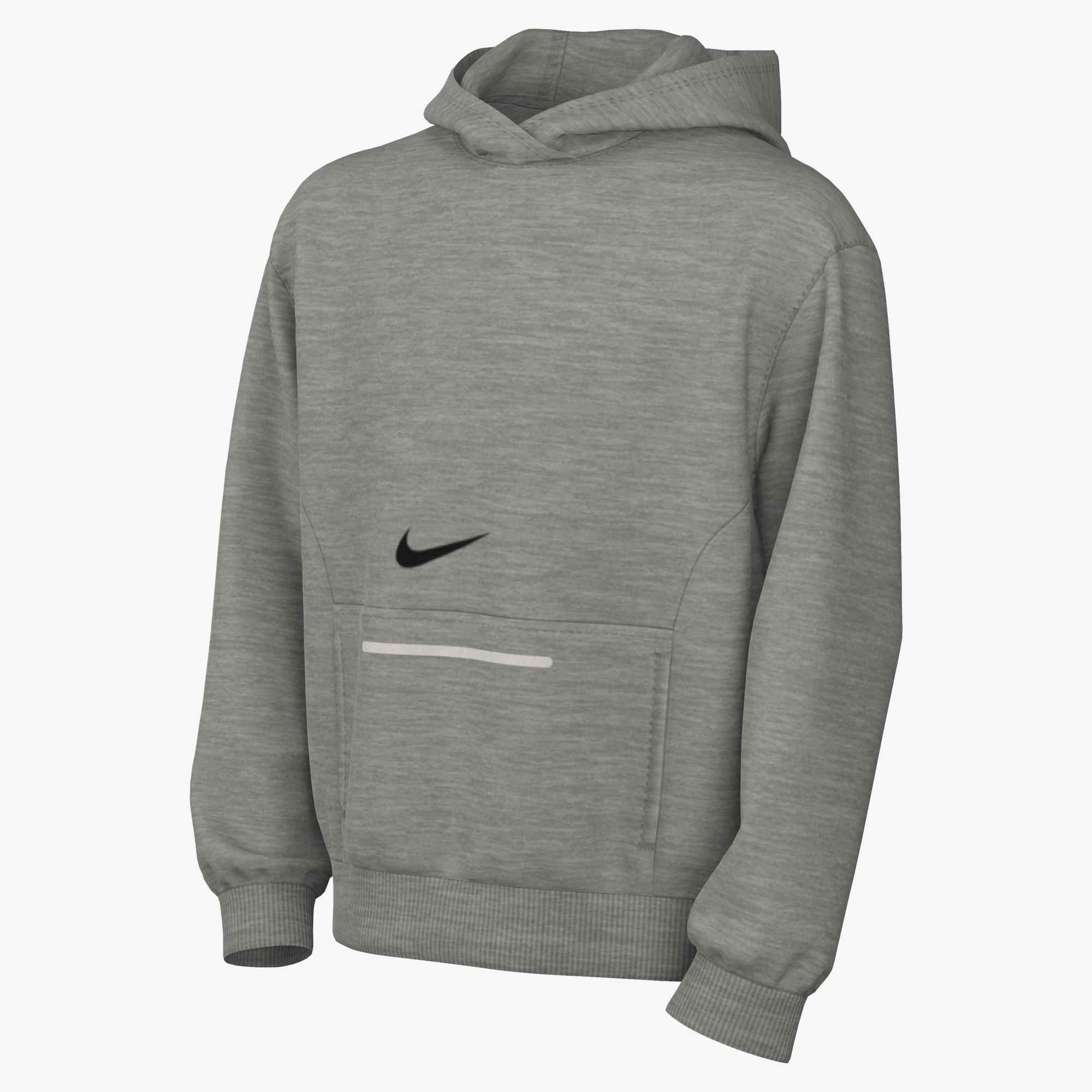 NIKE K NSW CLUB FLC HDY BRND NRG Freizeitpullover NIKE DK GREY HEATHER S