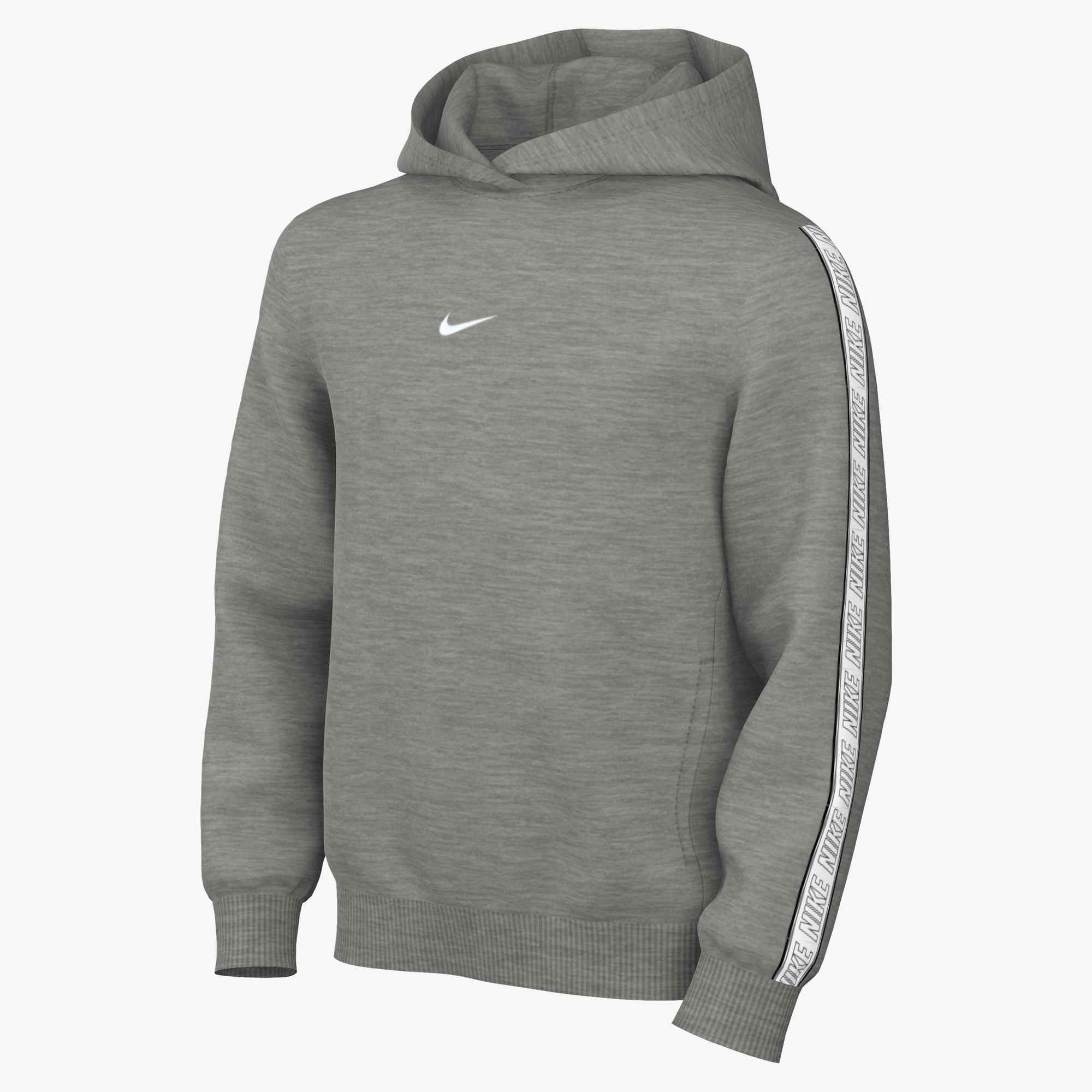 NIKE K NSW CLUB+ FLC HDY Freizeitpullover NIKE DK GREY HEATHER XS