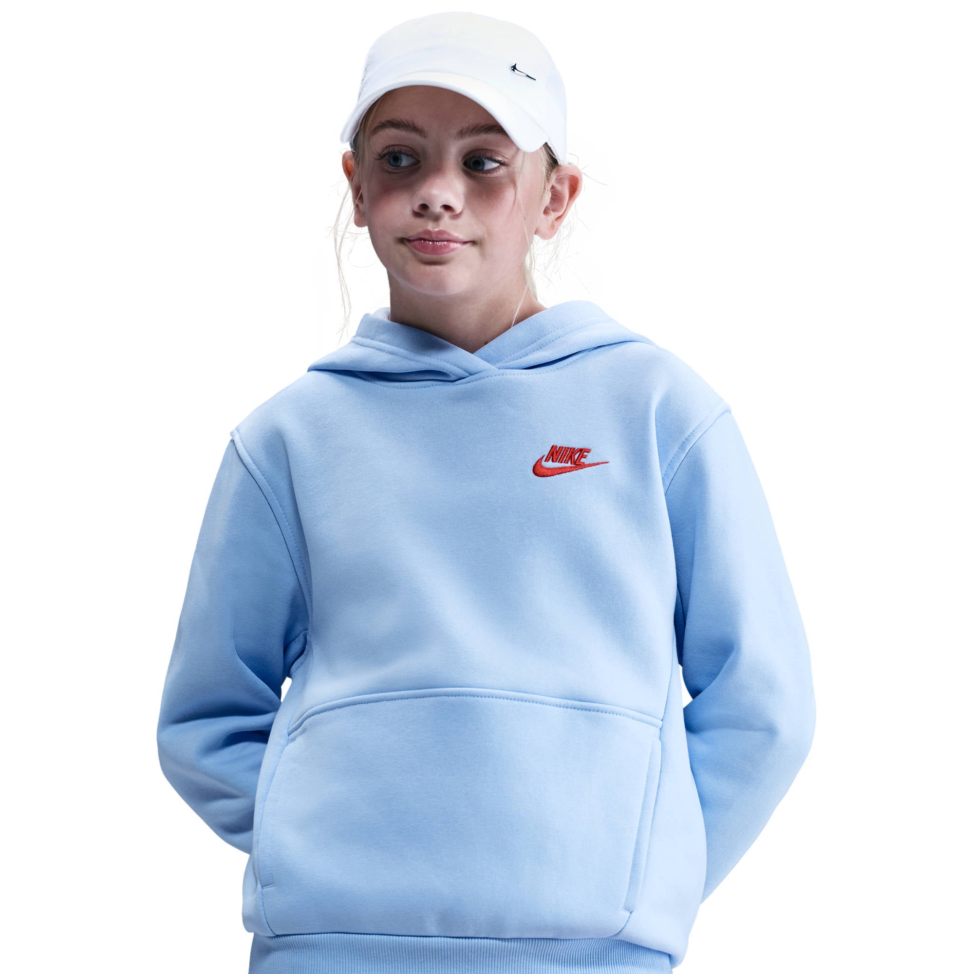 NIKE K NSW CLUB FLC HDY LBR Freizeitpullover NIKE