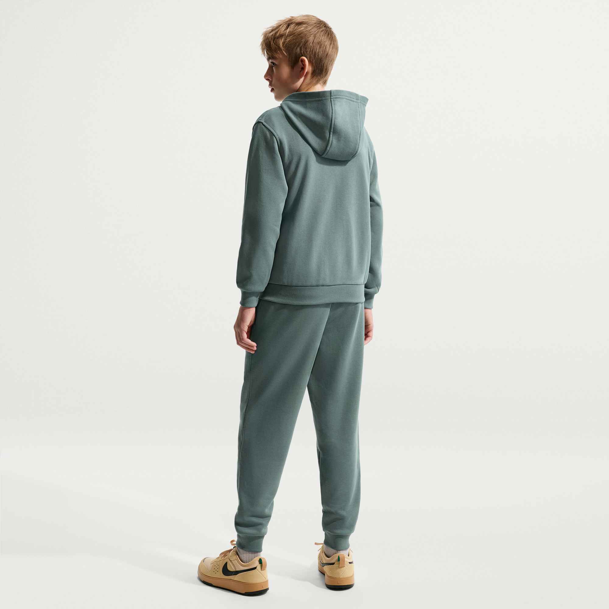 NIKE K NSW CLUB FT HD FZ LS LBR Freizeitpullover NIKE