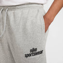 NIKE M NK CLUB BB CF PANT NSW GFX 063 DK GREY HEATHER/LT SMOKE G Freizeithosen NIKE