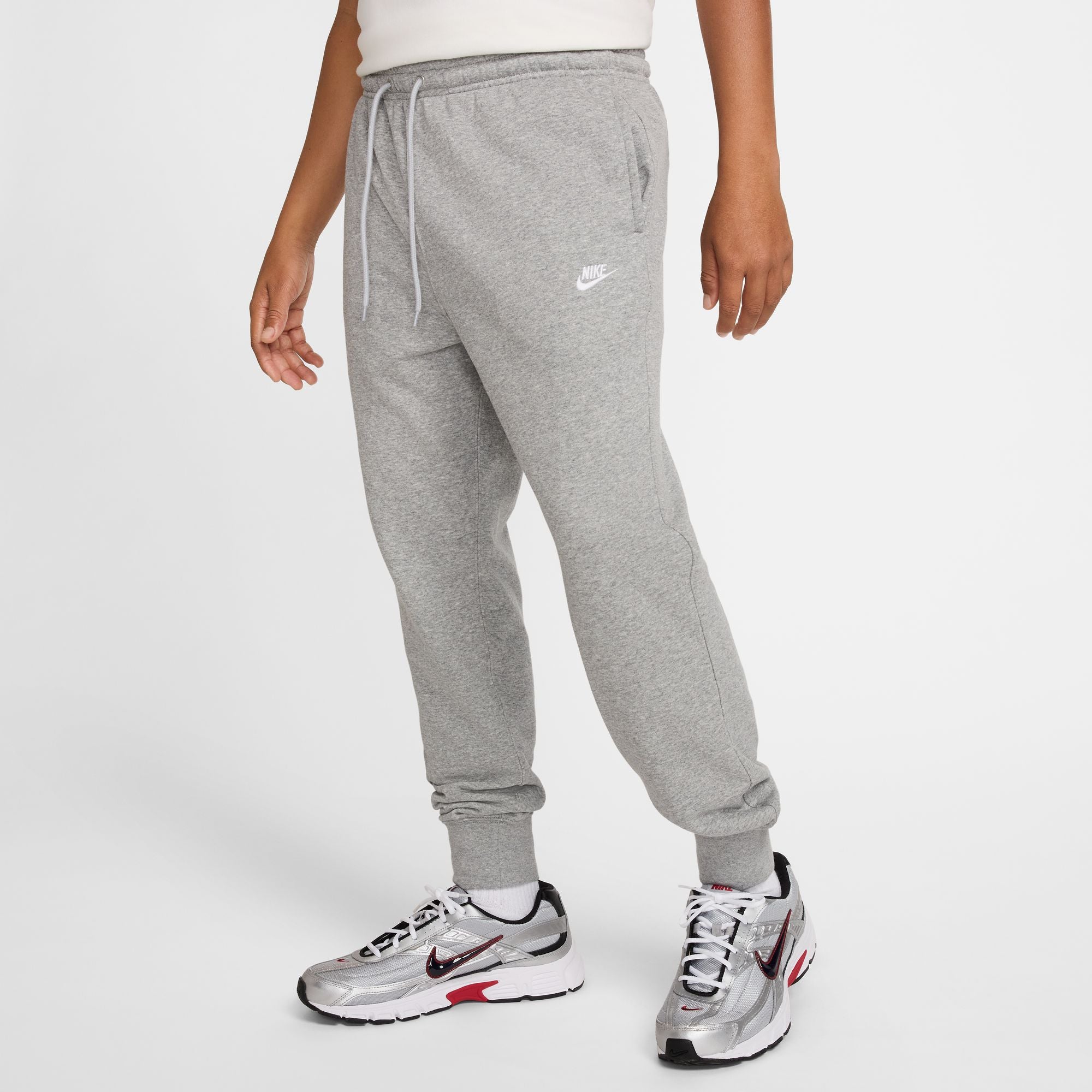 NIKE M NK CLUB FT JOGGER Trainingshosen & Jogginghosen NIKE DK GREY HEATHER S