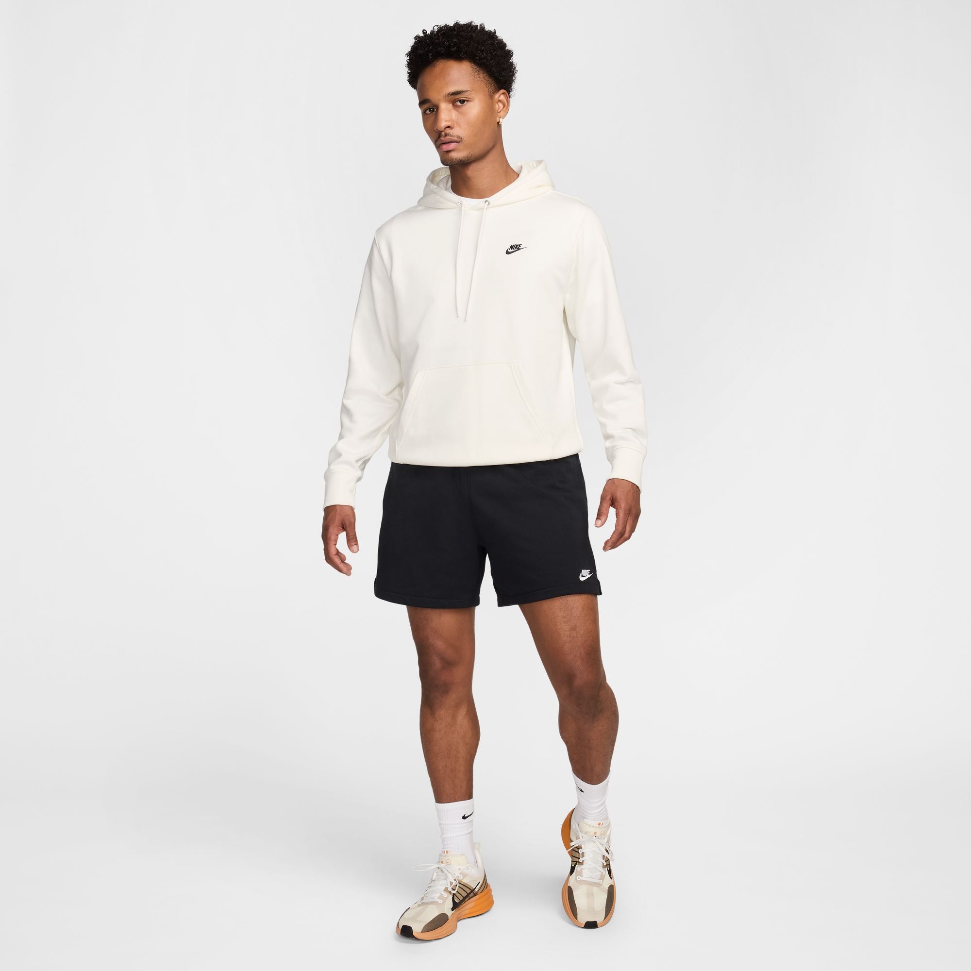 NIKE M NK CLUB FT PO HOODIE Fußballoberteile NIKE