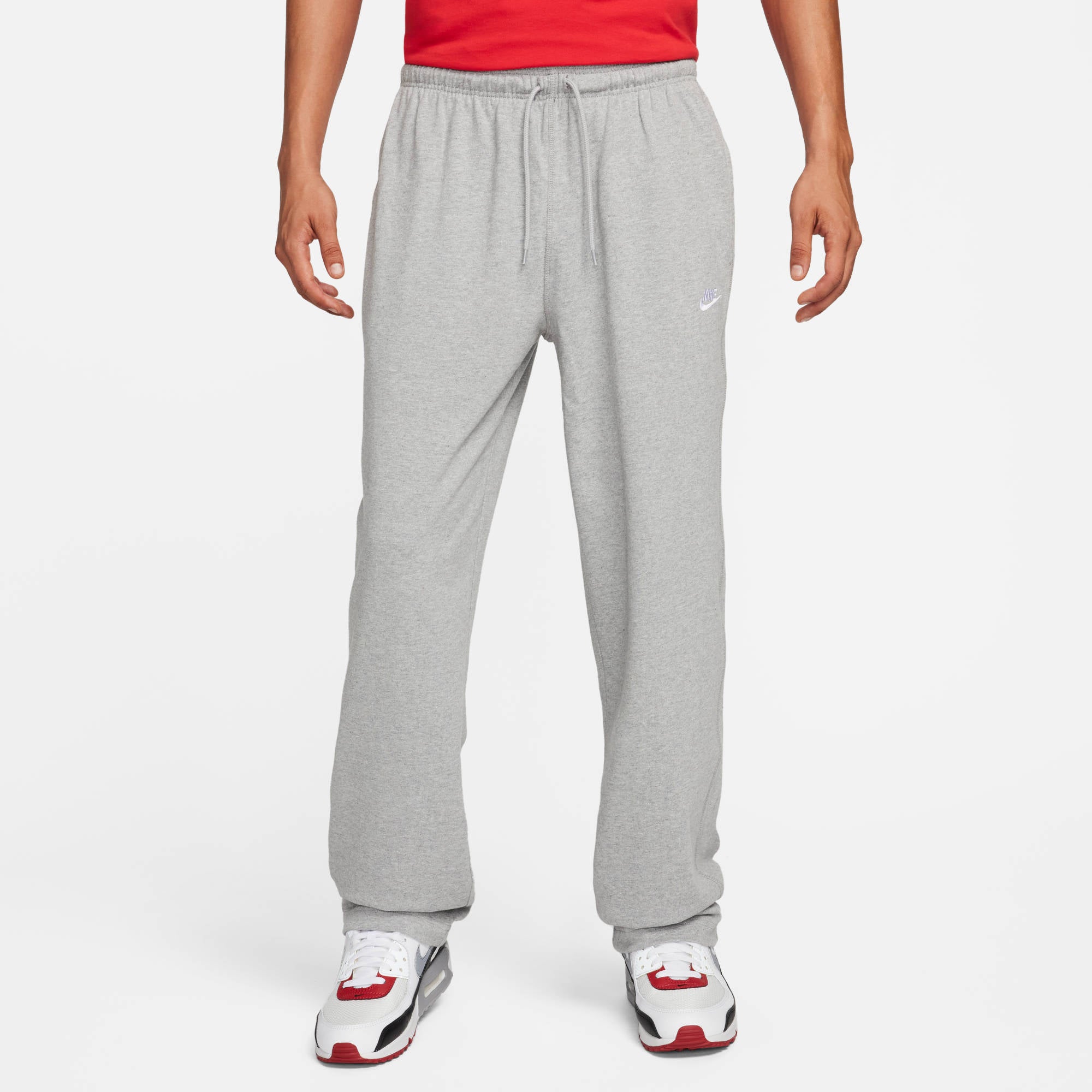 NIKE M NK CLUB KNIT OH PANT Freizeithosen NIKE DK GREY HEATHER S