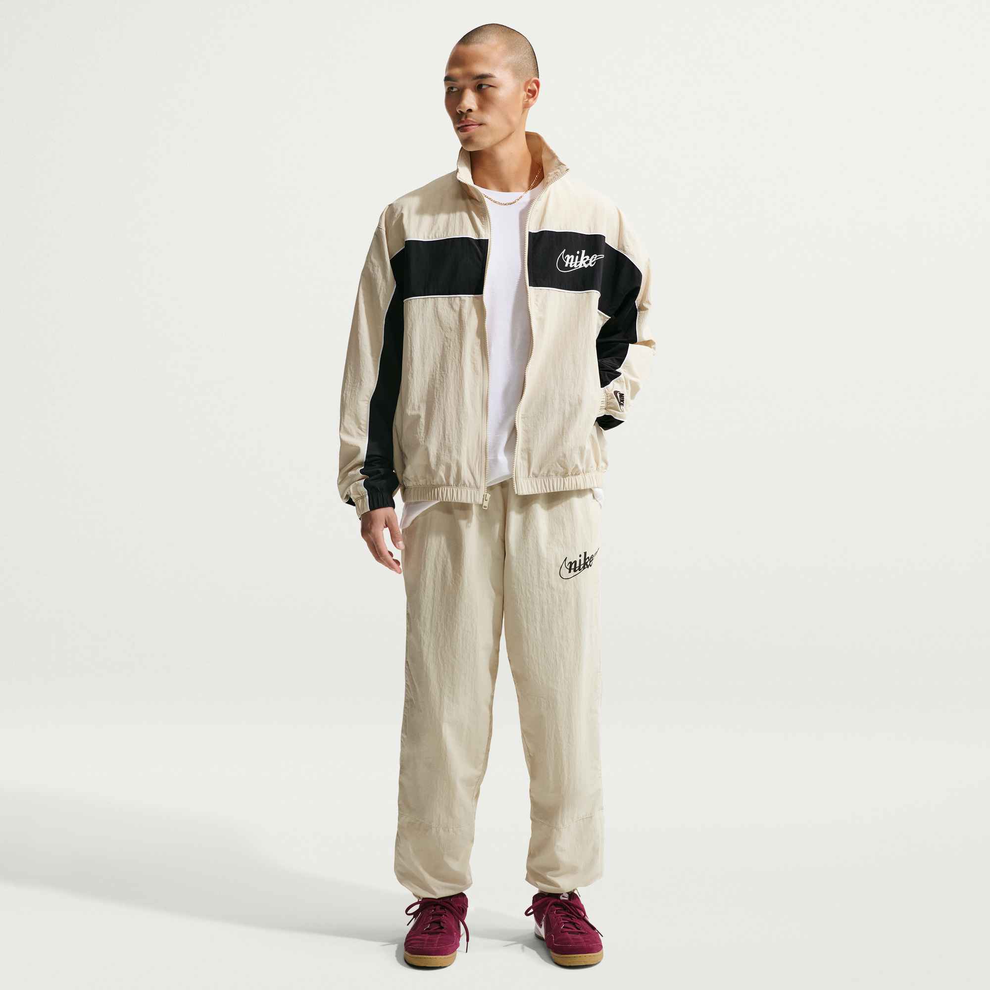 NIKE M NK CLUB LTWT FZ JKT CTB Freizeitjacken NIKE ORANGE S