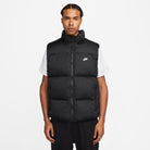 NIKE M NK CLUB PUFFER VEST Freizeitjacken NIKE BLACK/WHITE S