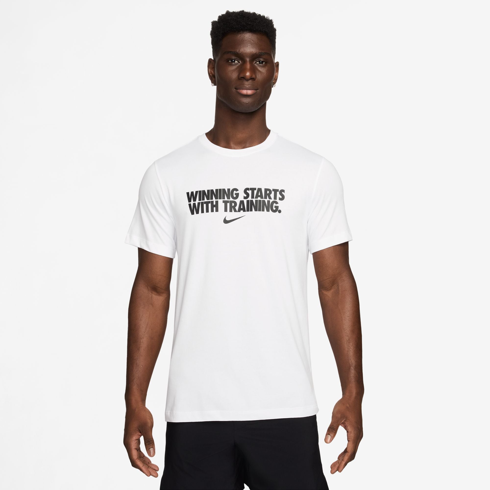 NIKE M NK DF TEE WINNING Trainingsshirts NIKE 100 S