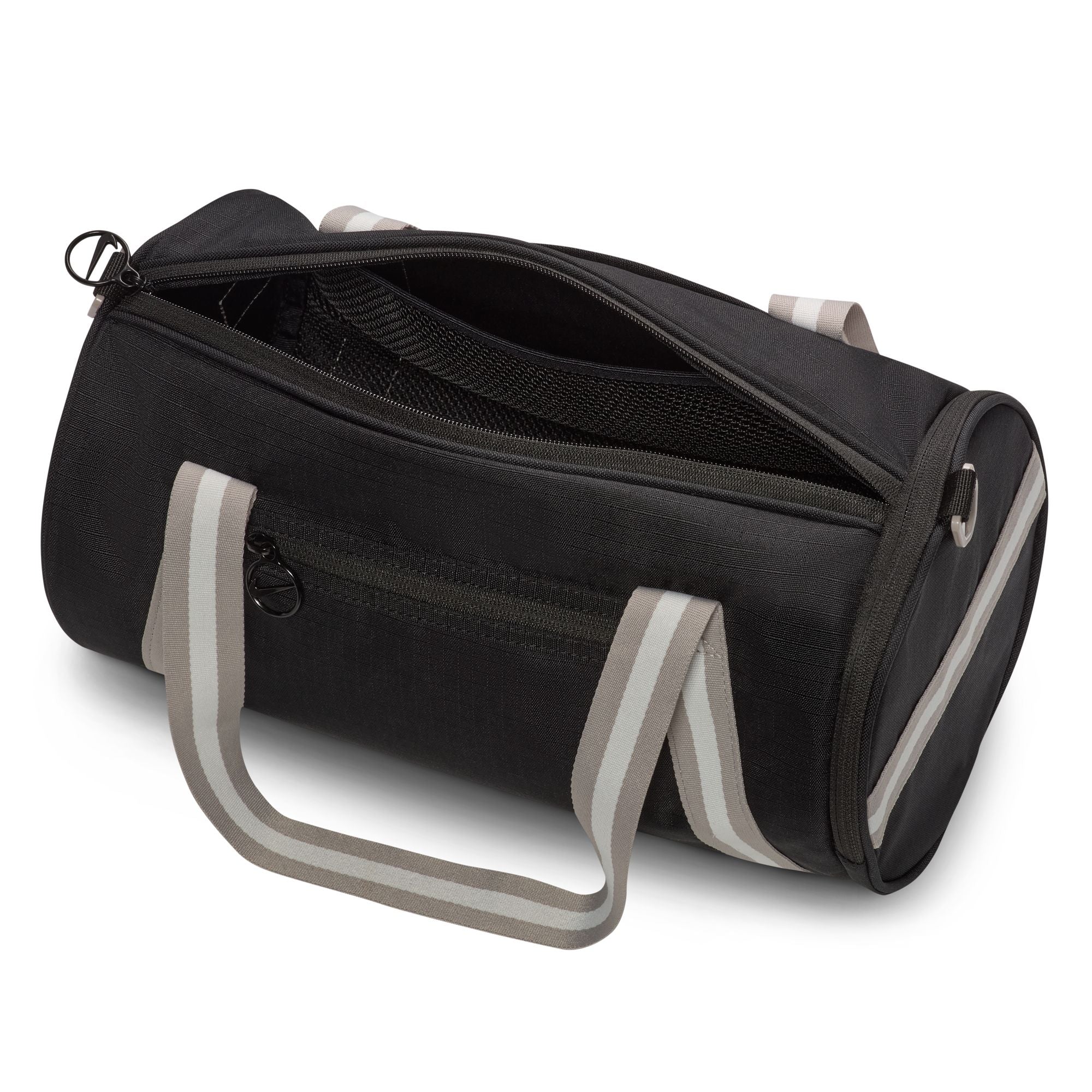 NIKE NK HERITAGE DUFF - RETRO Taschen NIKE 014 BLACK/COLLEGE GREY/SUMMIT -