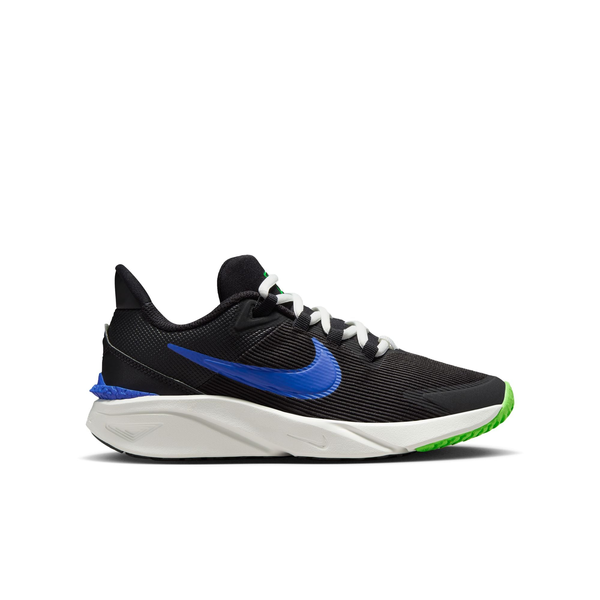 NIKE NIKE STAR RUNNER 4 NN (GS) Neutral NIKE BLACK/RACER BLUE-SUMMIT WH 35.5