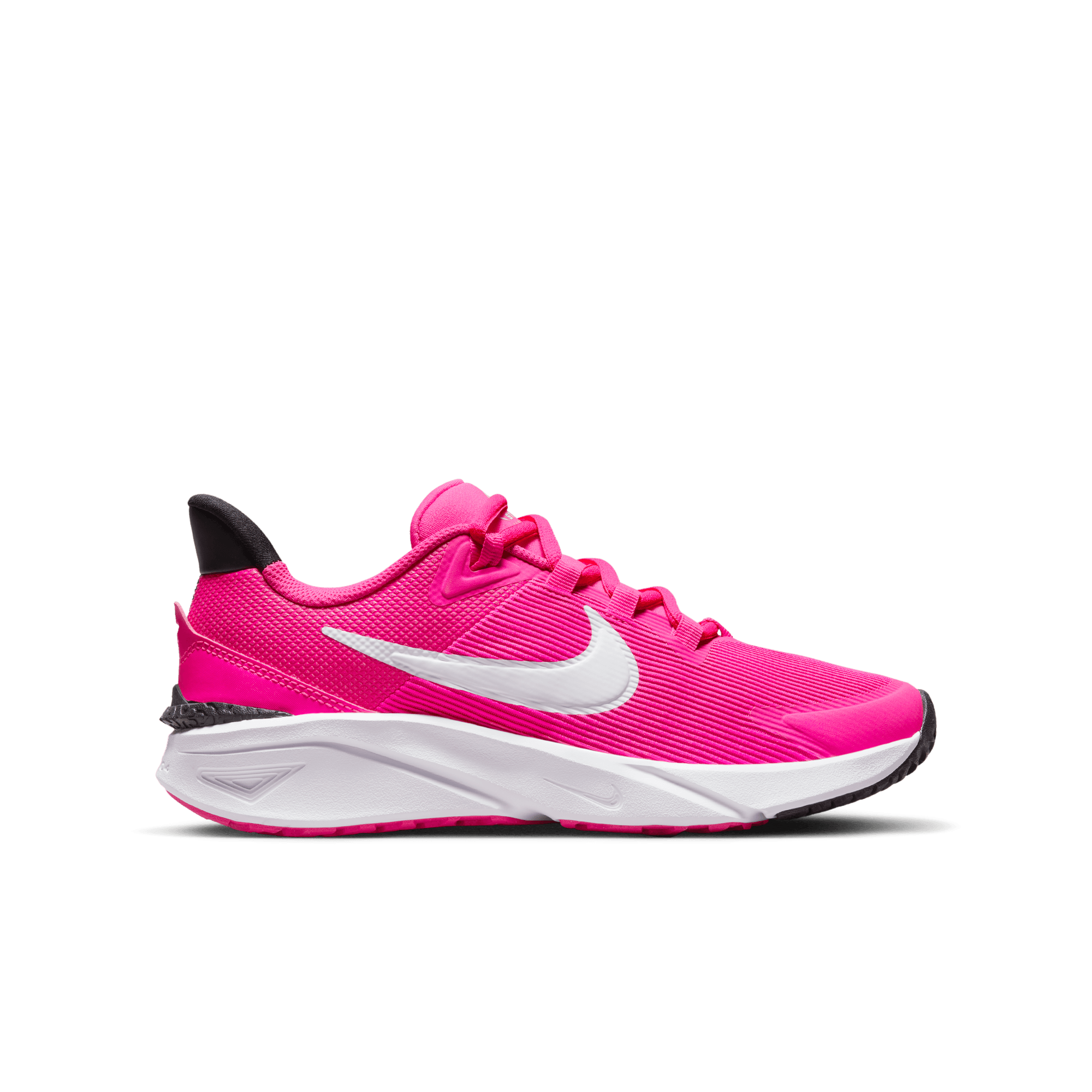 NIKE NIKE STAR RUNNER 4 NN (GS) Neutral NIKE FIERCE PINK/WHITE-BLACK-PL 35.5