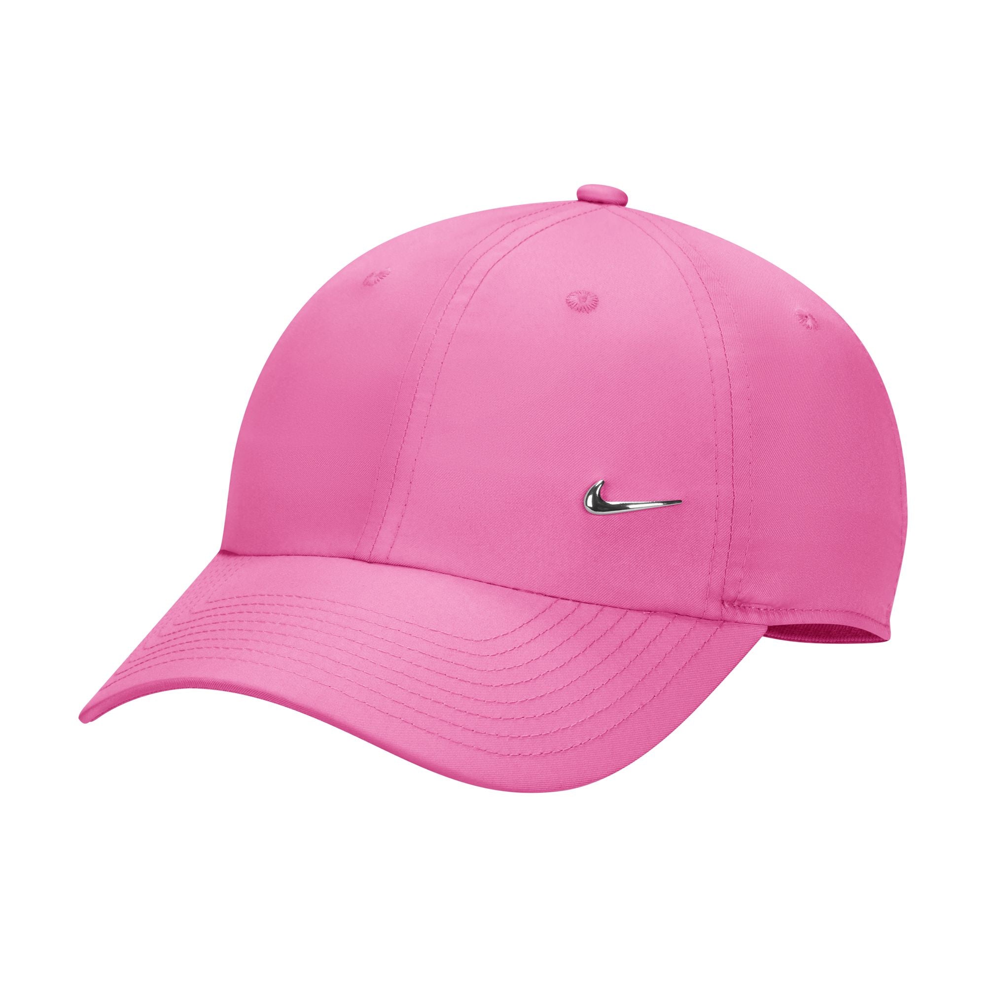 NIKE U NK DF CLUB CAP U CB MTSWSH L Caps NIKE PLAYFUL PINK/METALLIC SILV S/M