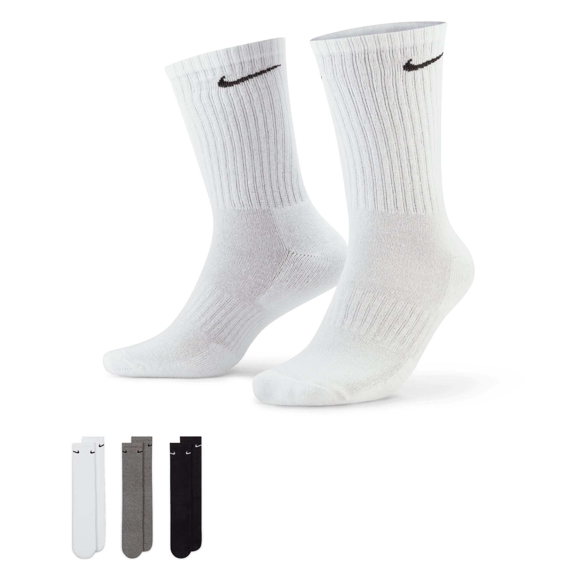 NIKE Herren Everyday Cushion Crew Socken NIKE MULTI-COLOR S