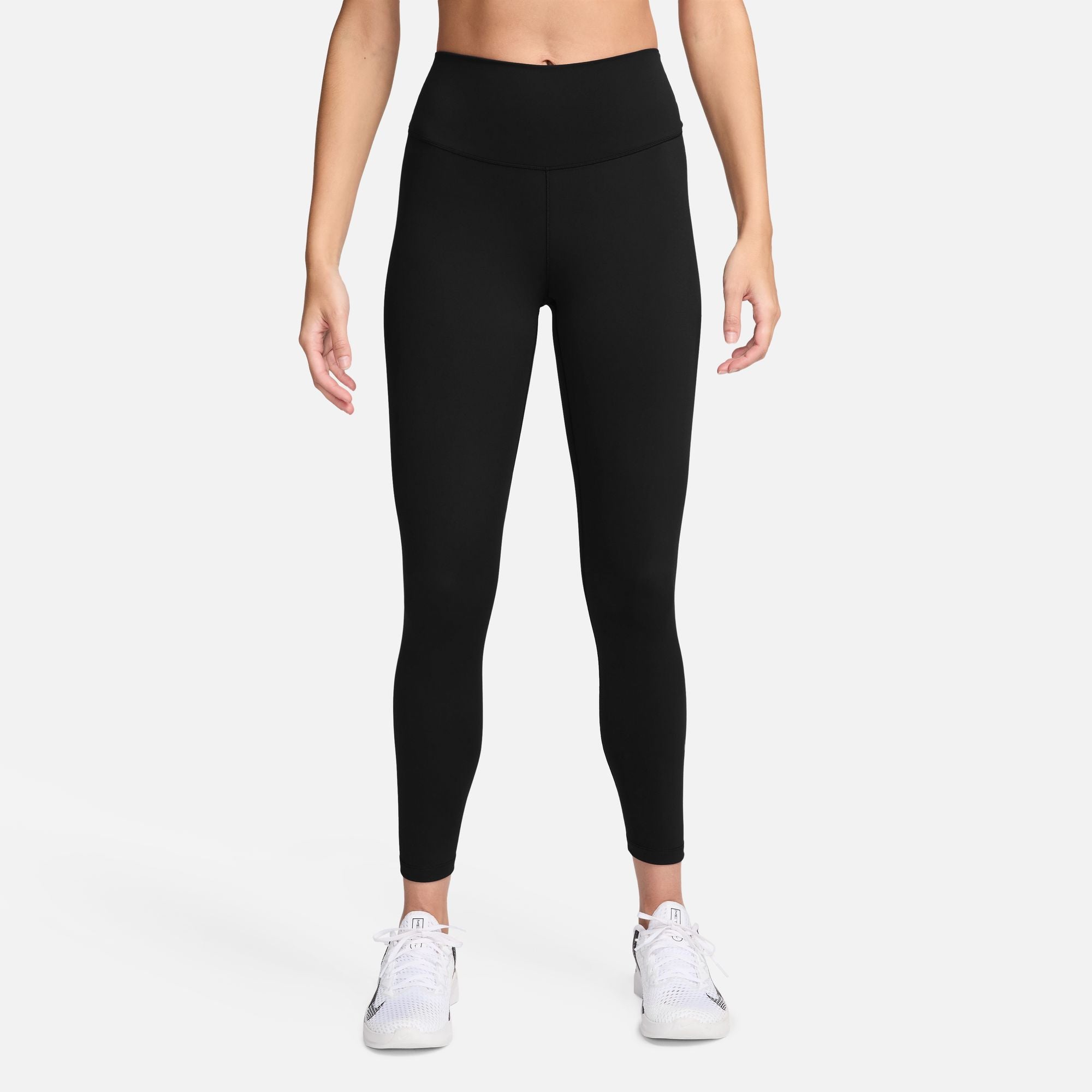 NIKE W NK DF ONE HR 7/8 TIGHT Trainingshosen & Jogginghosen NIKE BLACK/BLACK XS