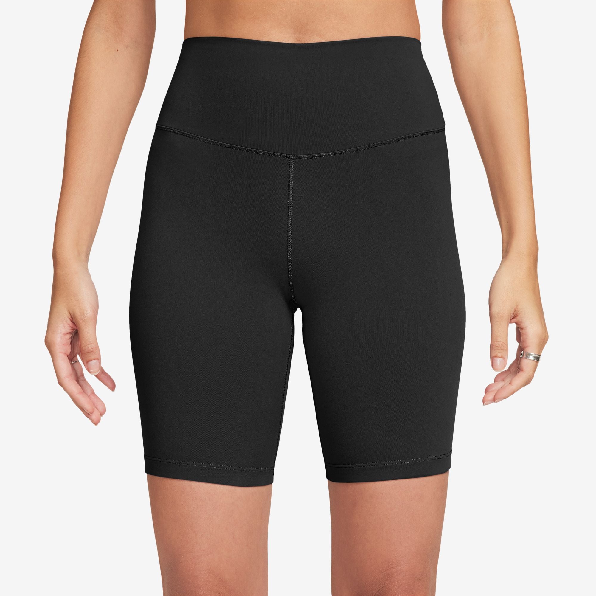 NIKE W NK DF ONE HR 8IN SHORT Trainingshosen & Jogginghosen NIKE BLACK/BLACK XS
