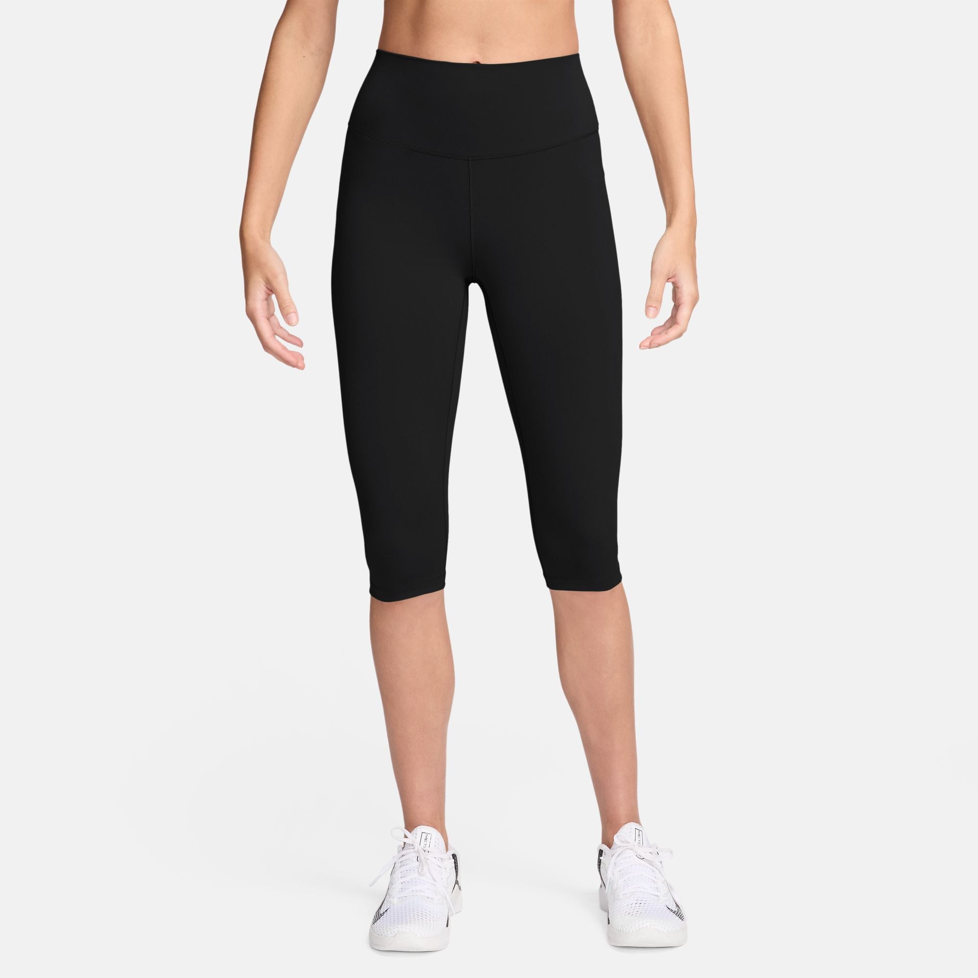 NIKE W NK DF ONE HR CAPRI TIGHT Trainingshosen & Jogginghosen NIKE BLACK/BLACK XL