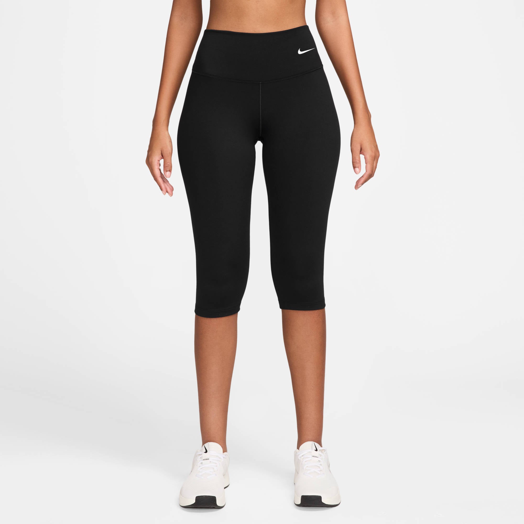 NIKE W NK DF ONE HR CAPRI TIGHT WT Trainingshosen & Jogginghosen NIKE 10 XS