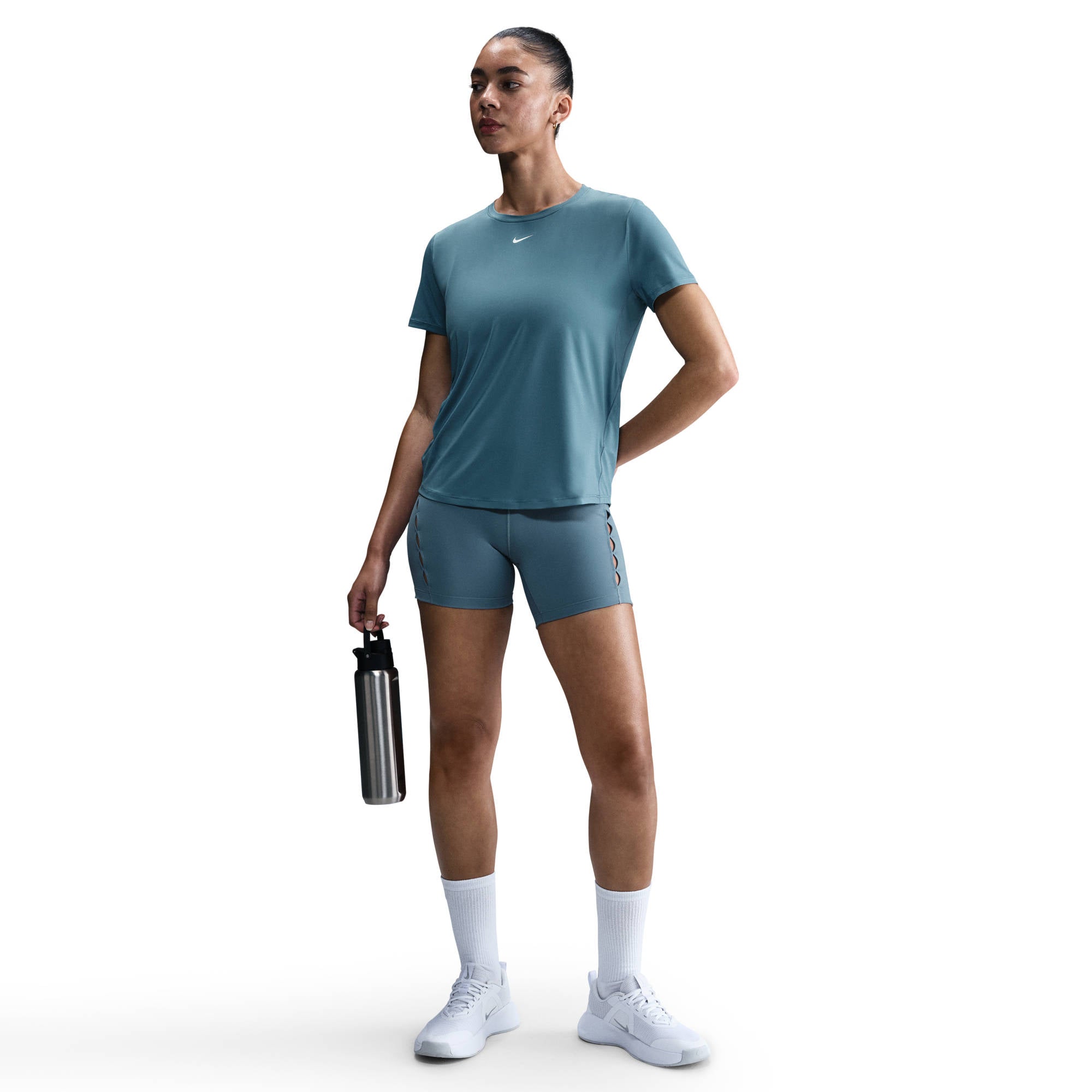 NIKE W NK ONE CLASSIC DF SS TOP WT Trainingsshirts NIKE 6 XS