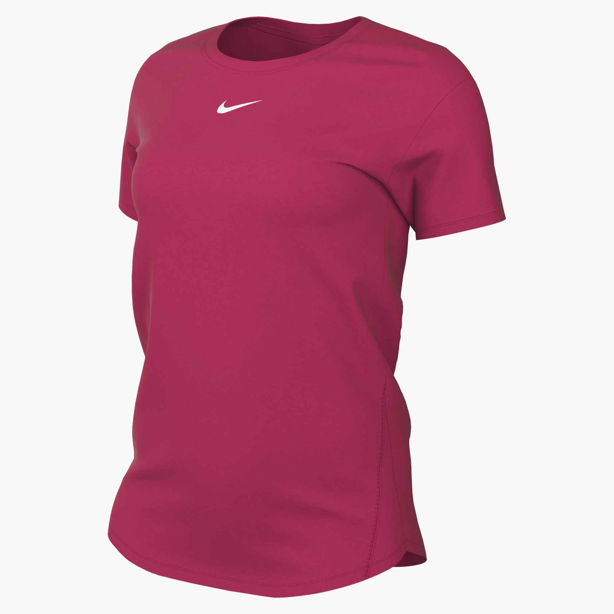 NIKE W NK ONE CLASSIC DF SS TOP WT Trainingsshirts NIKE RUSH PINK/PINK FOAM/WHITE XS